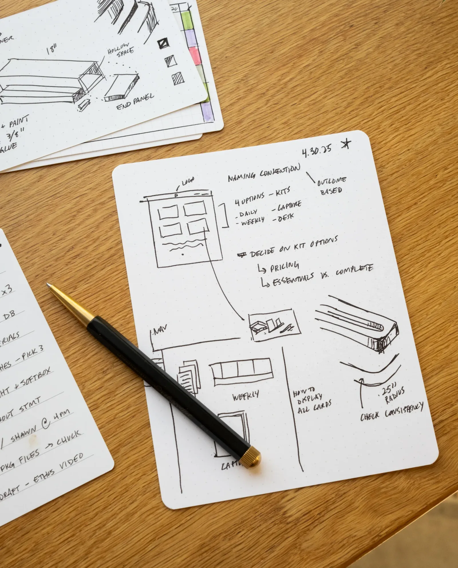 Analog Dot Grid Cards – Large