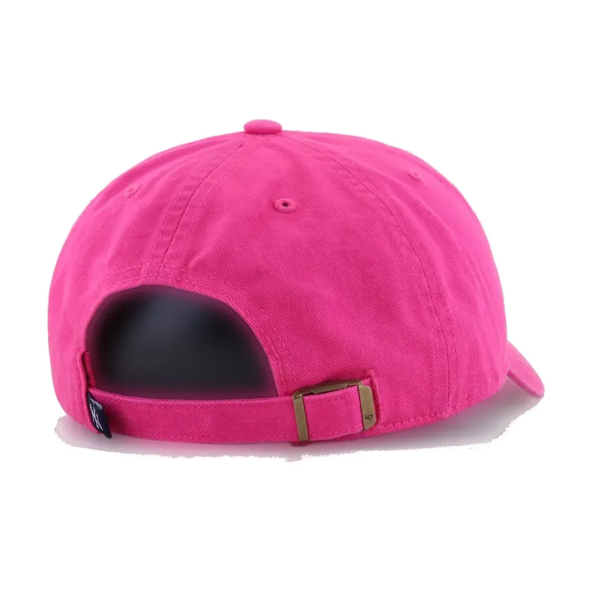 New York Yankees Magenta 47 Brand Clean Up Dad Hat