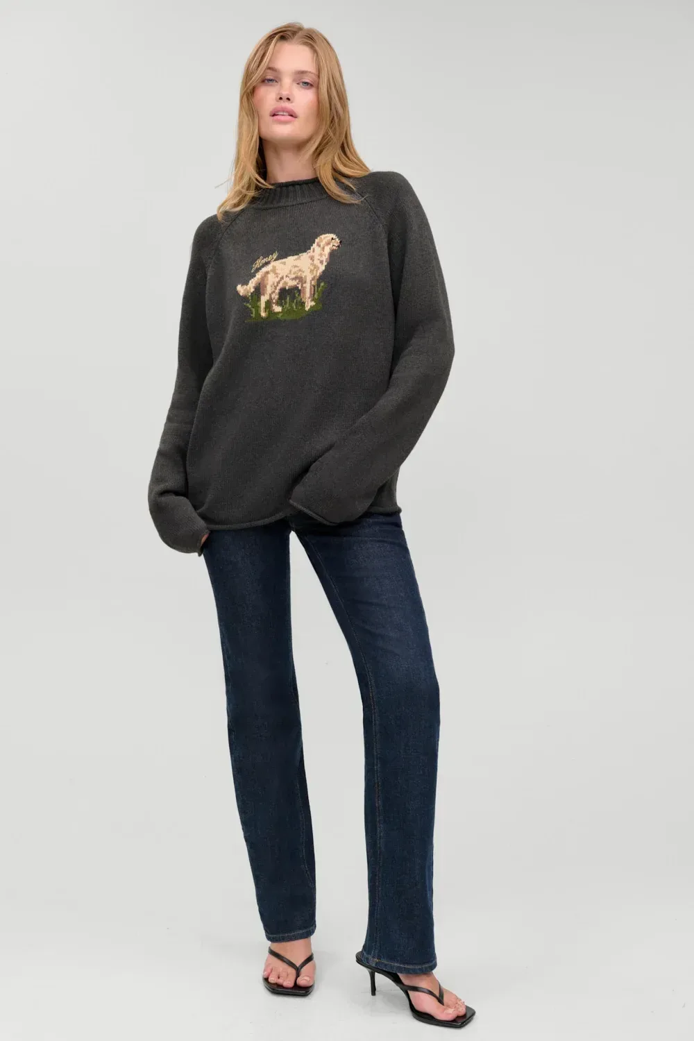 Noelle Cotton Knit Turtleneck – Honey at Play