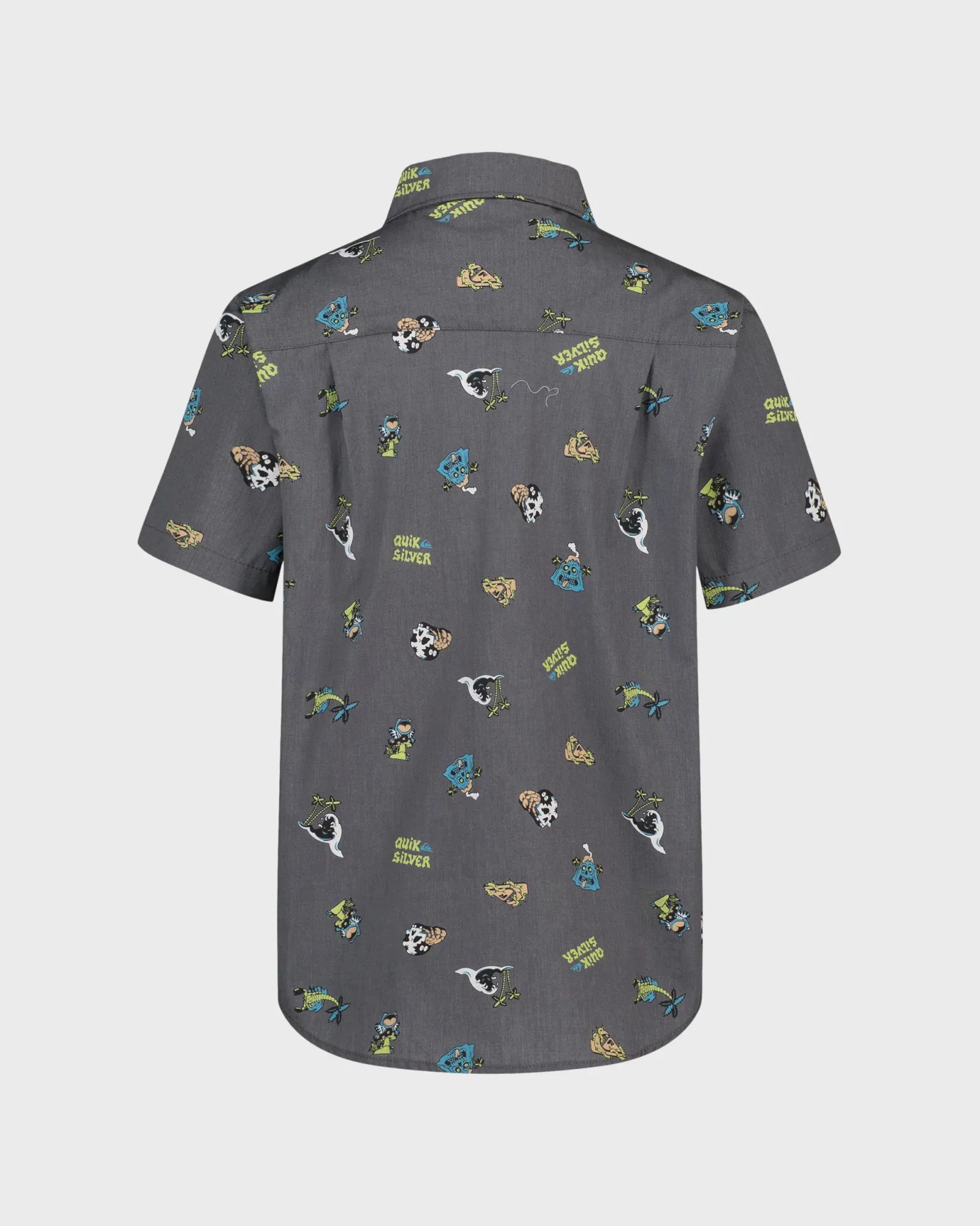 Boys Strange Waves Classic Short Sleeve Woven Shirt