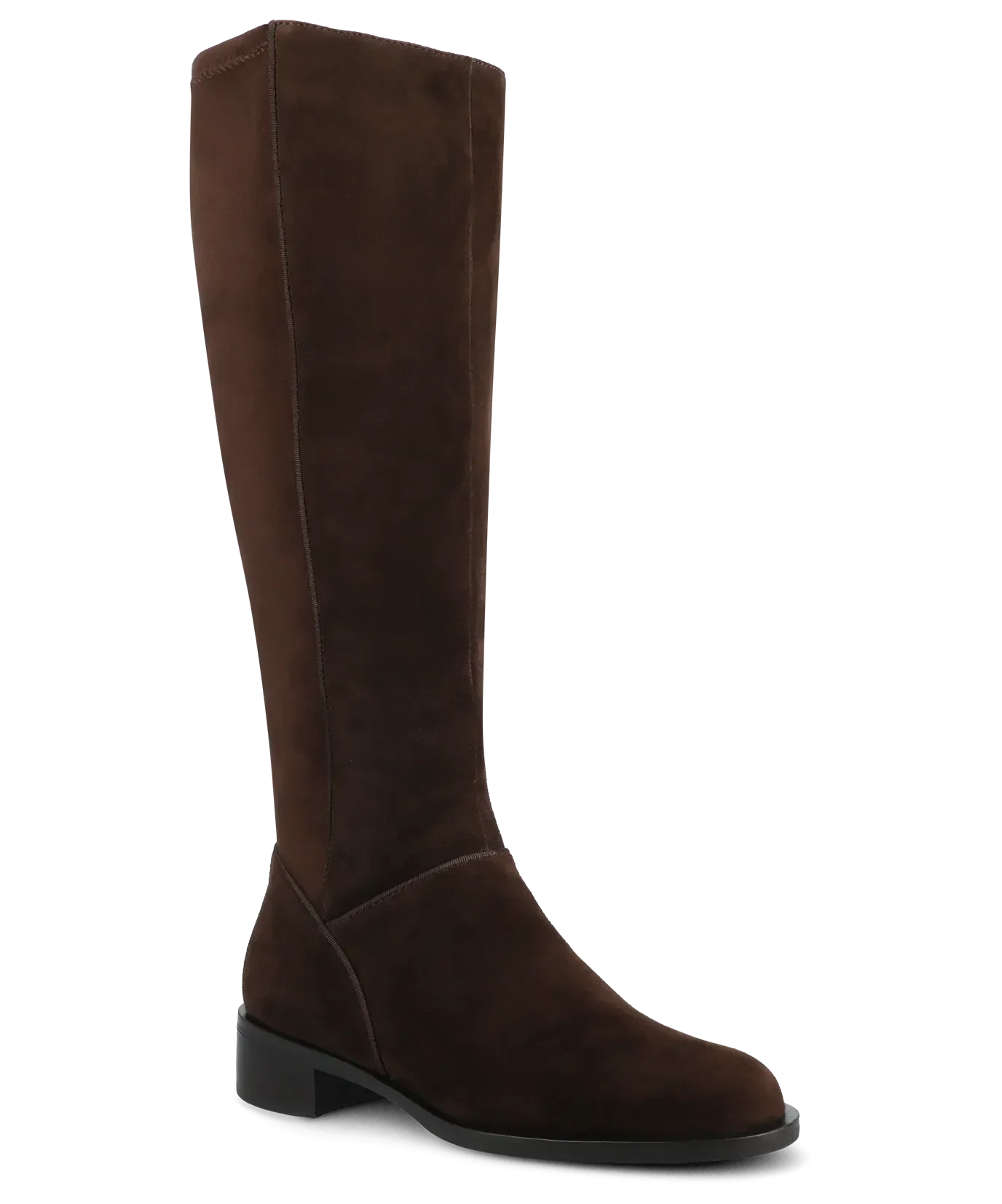 The Starling Tall Boot – Chocolate Suede