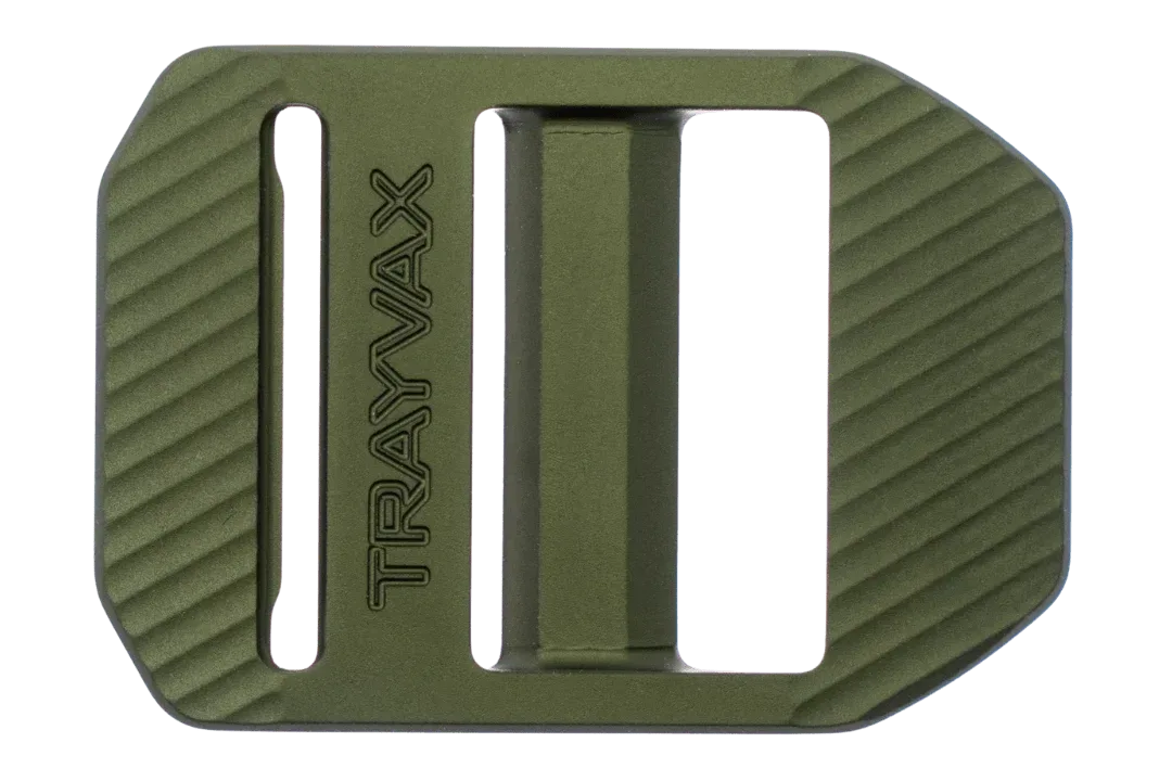 CNC Cinch Belt Buckle – OD Green