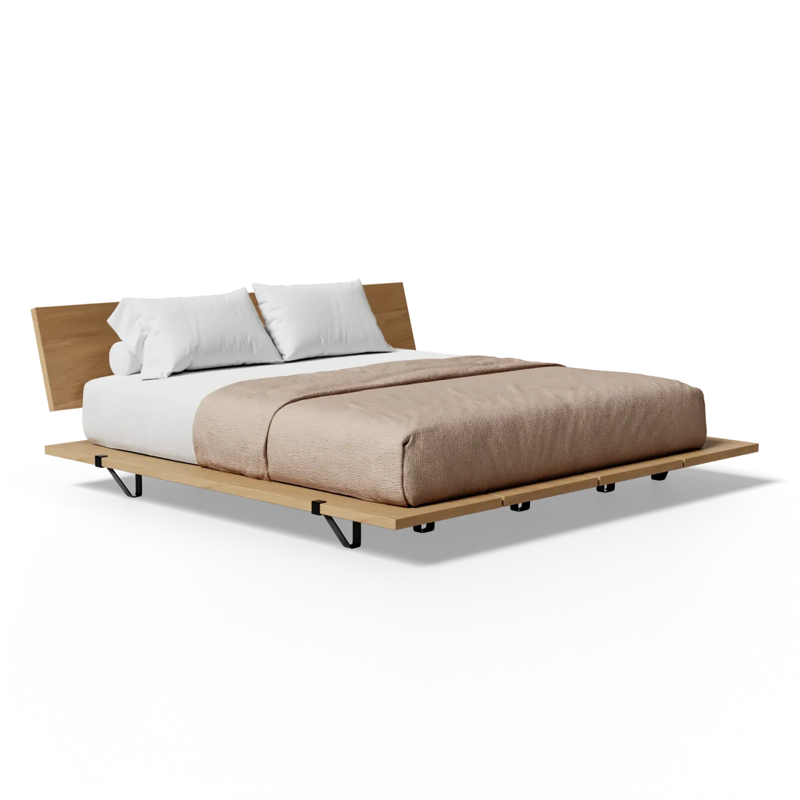 The Floyd Bed in Oak