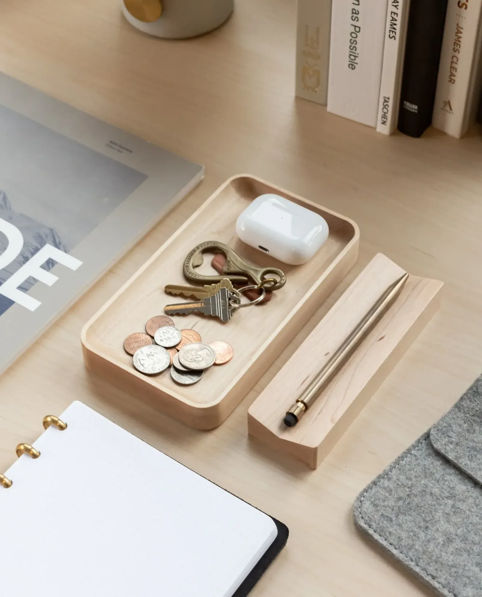 Valet Tray (Maple – Small)