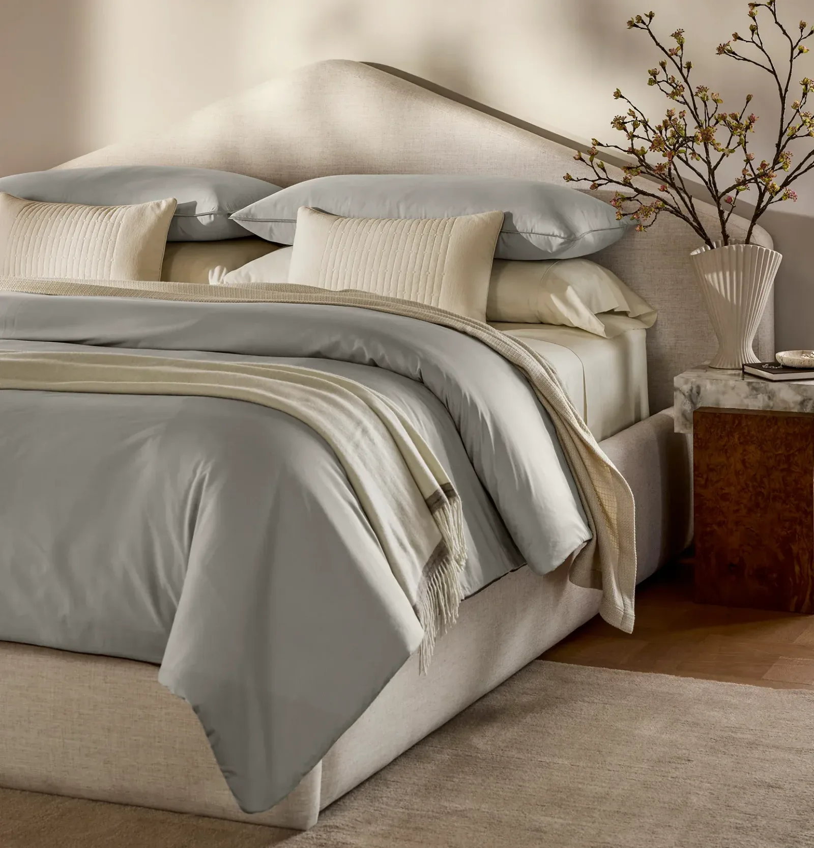 Signature Comforter Set – Pewter