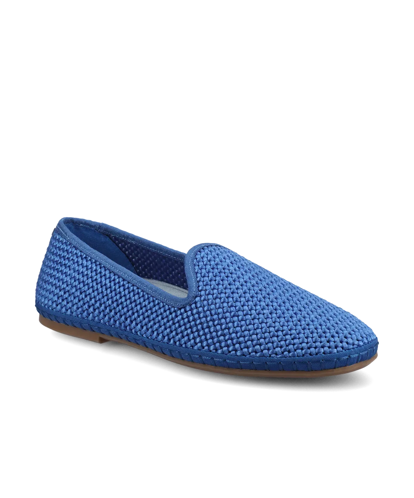 The Heron – Azure Woven Satin