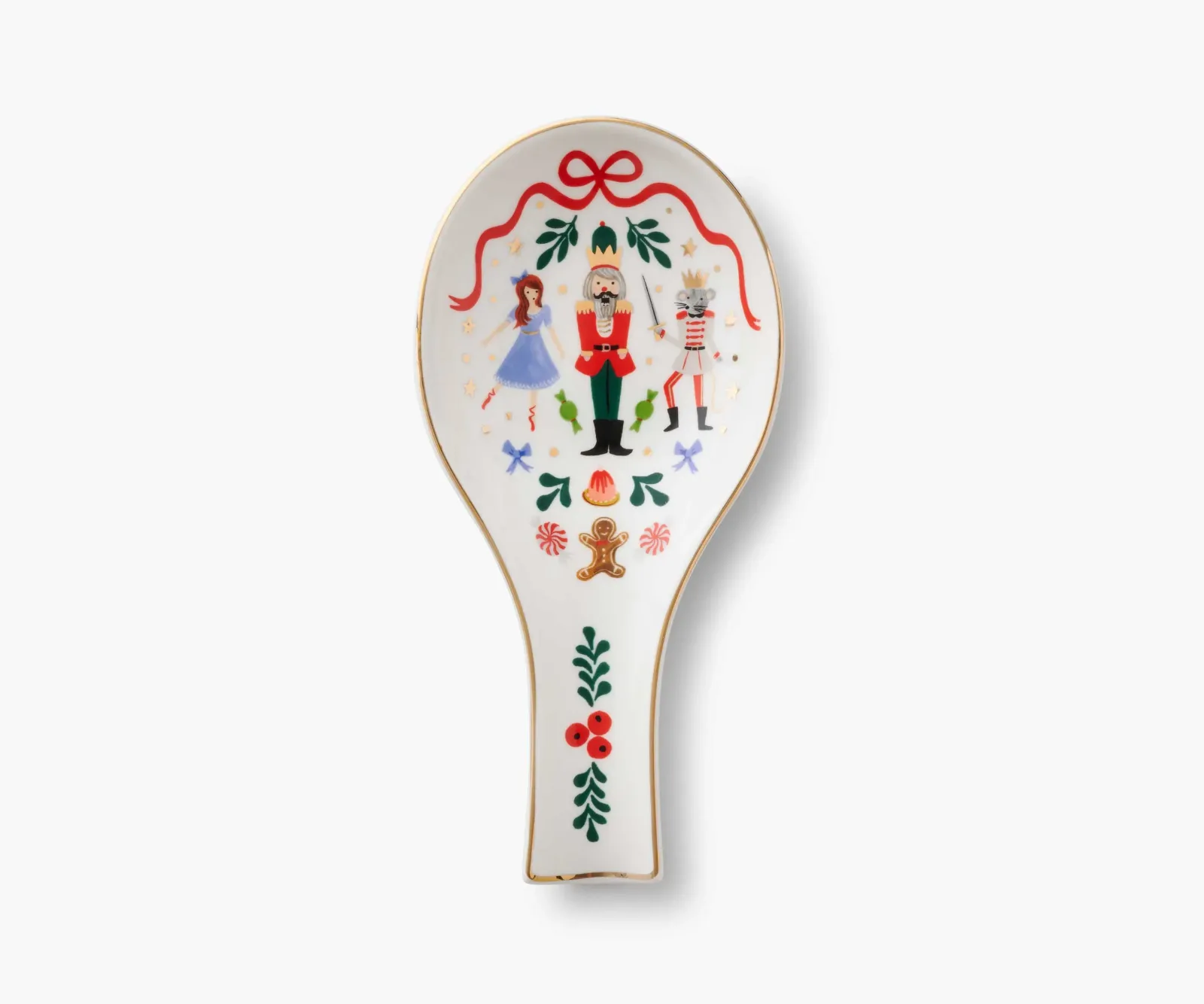 Porcelain Spoon Rest – Nutcracker