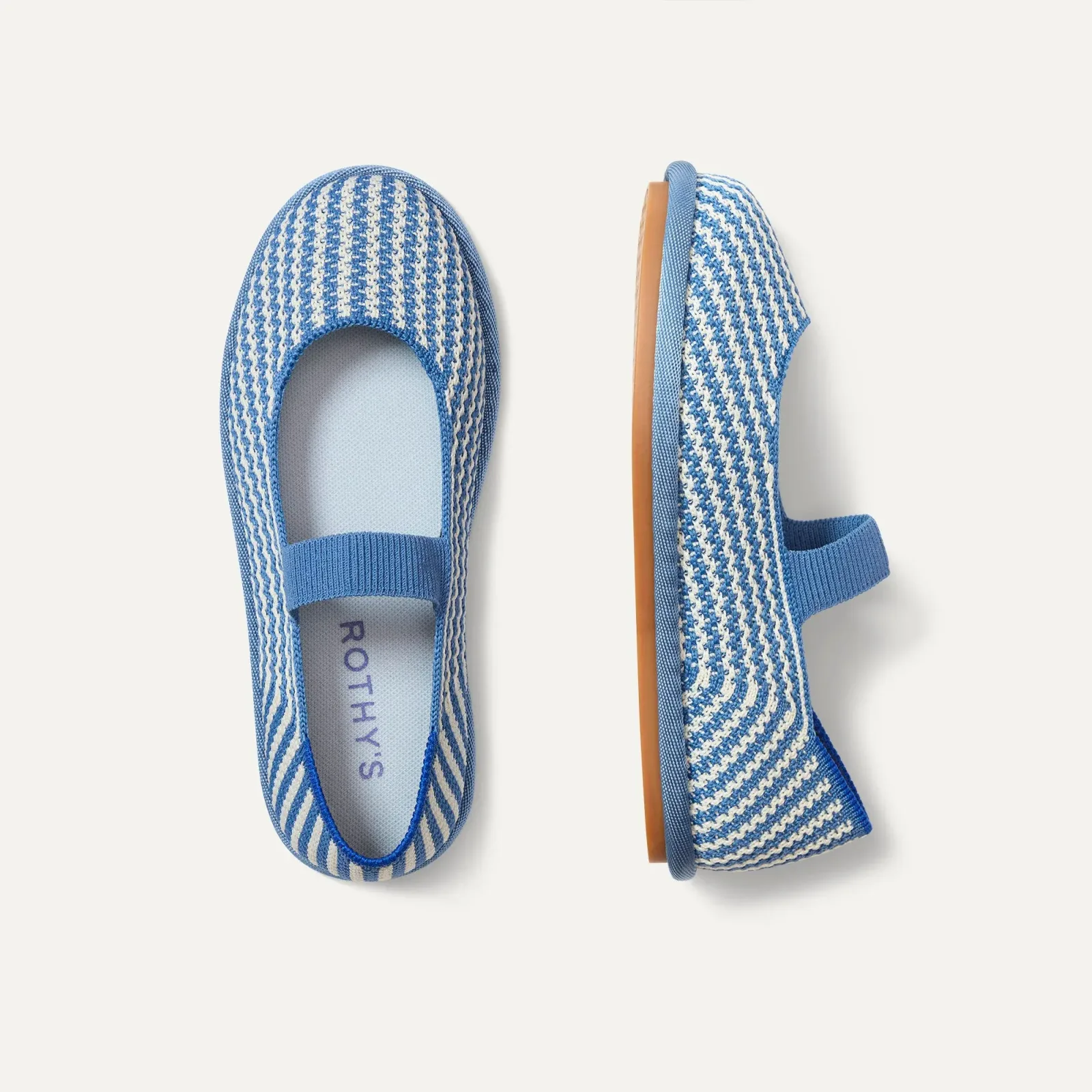 The Mini Mary Jane (for Kids) – Blueberry Stripe