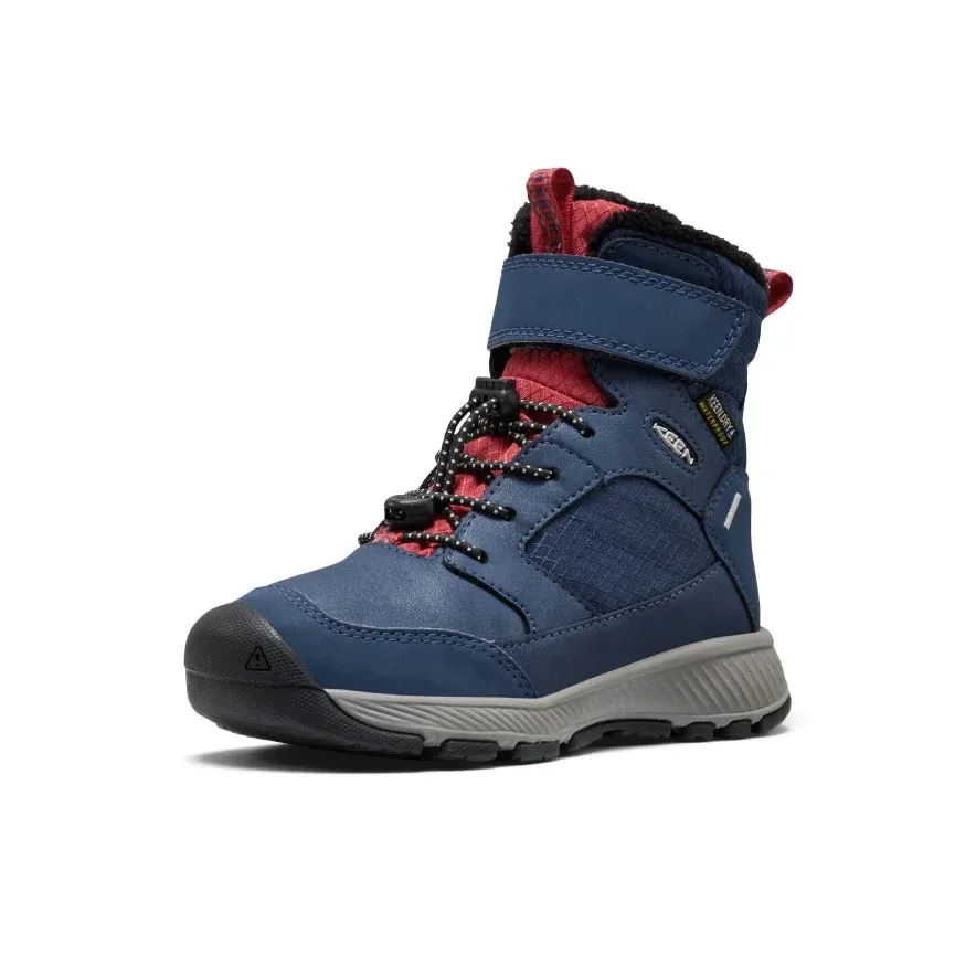 Little Kids' Skua Waterproof Winter Boot – Naval Academy/Garnet