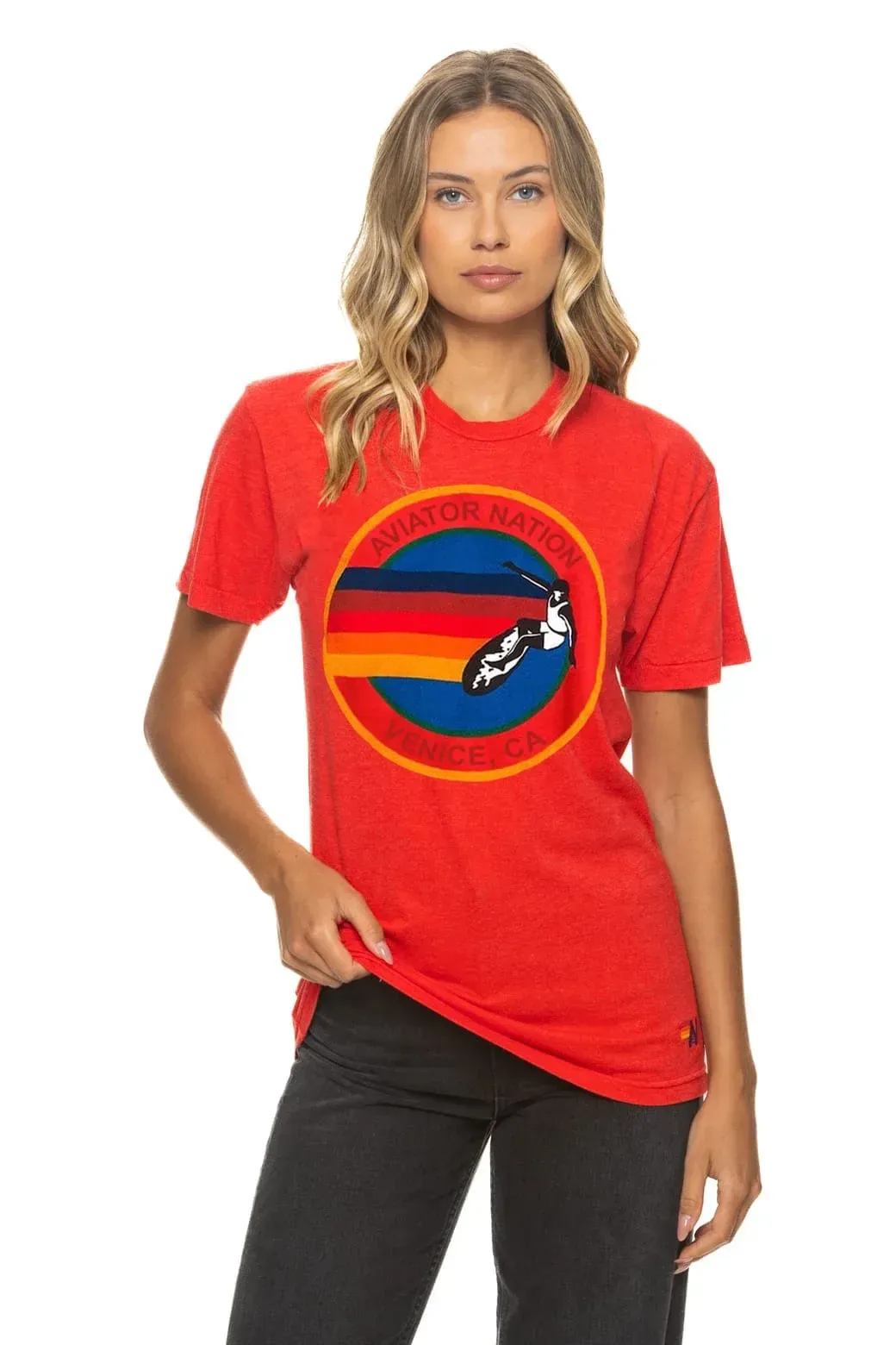 Signature Venice Tee – Red