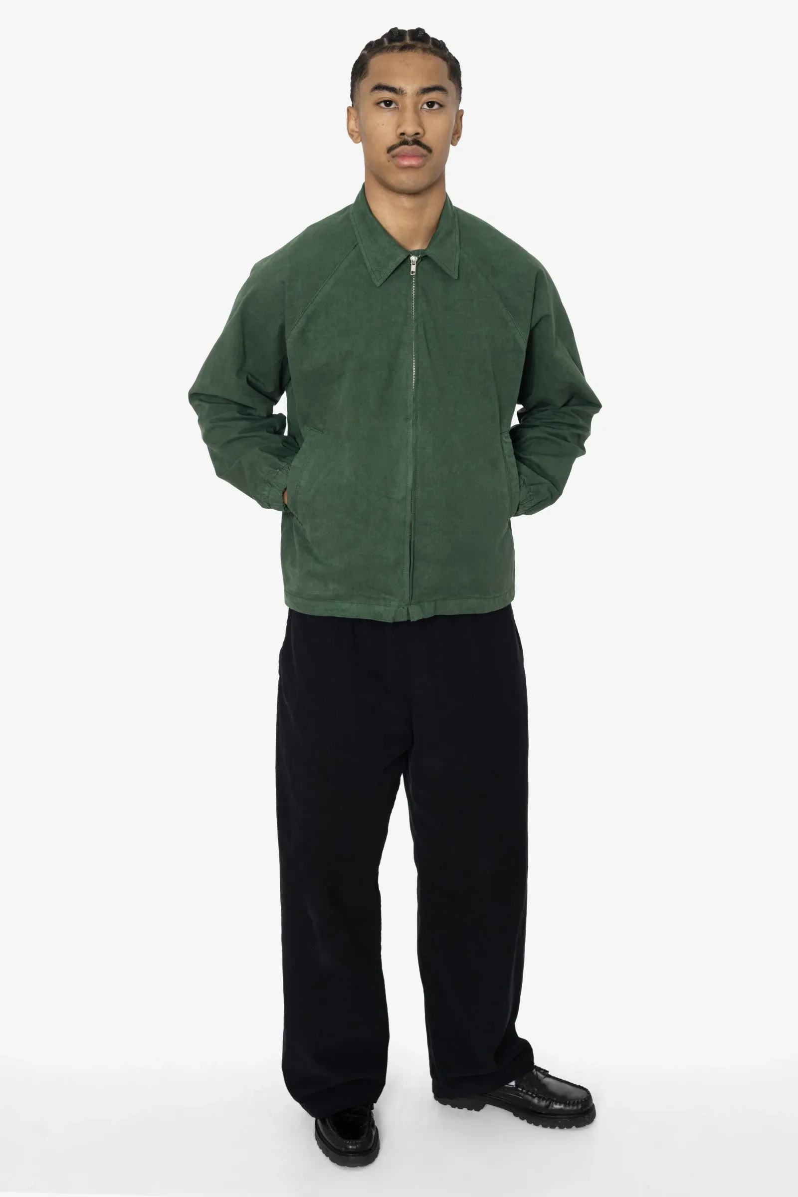 RHC401GD – 8oz Heavy Micro Canvas Zip-up Raglan Jacket