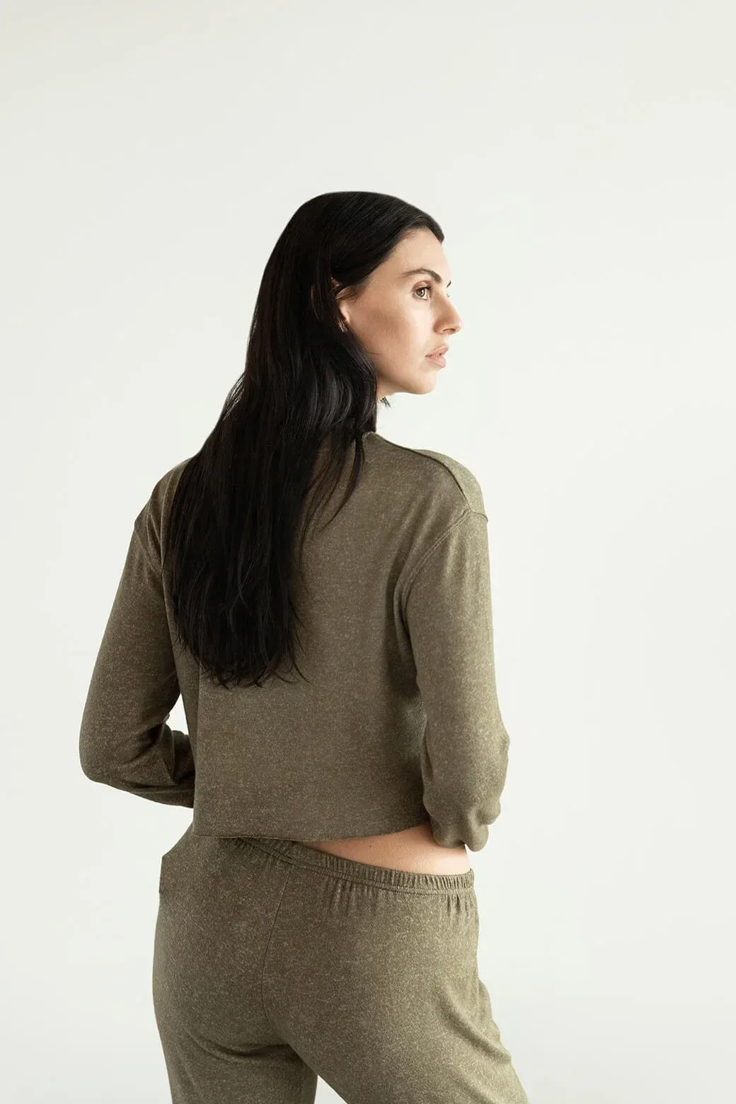Cosset Cropped Sweatshirt – Last Chance