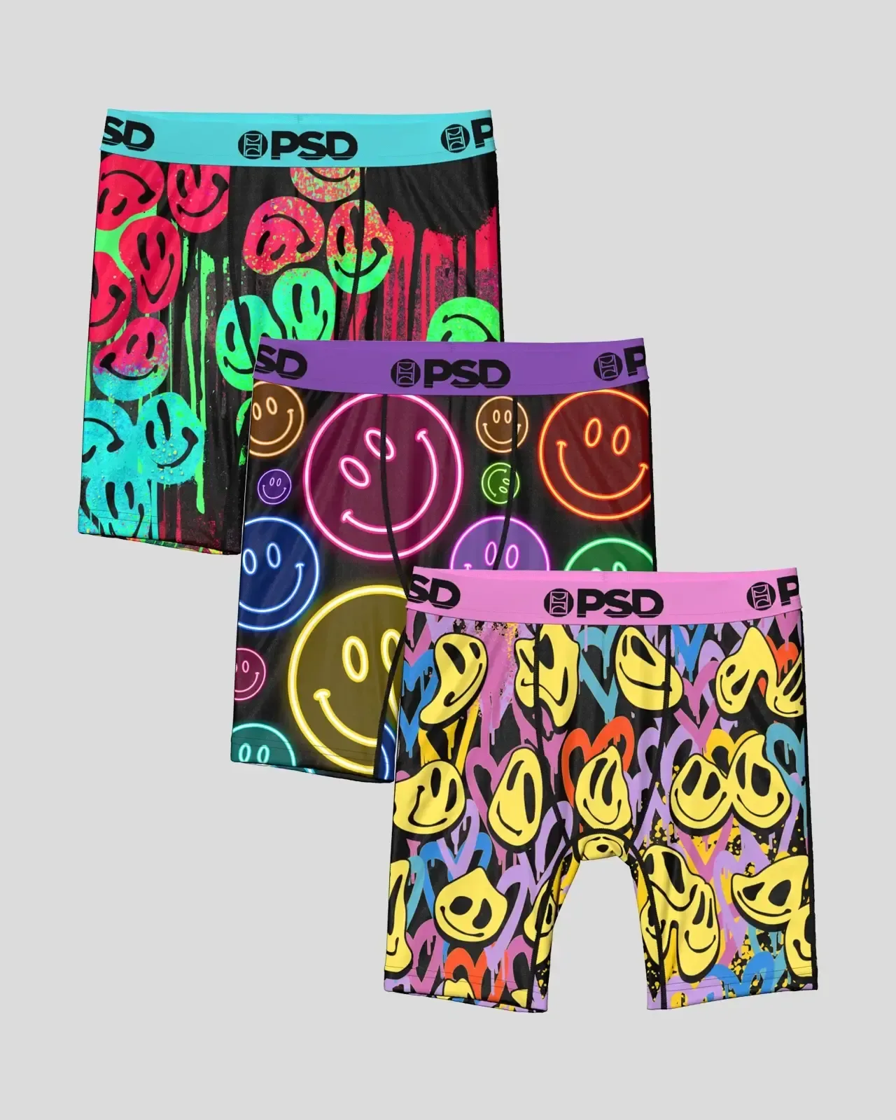 3 Pack – Smiley Glow