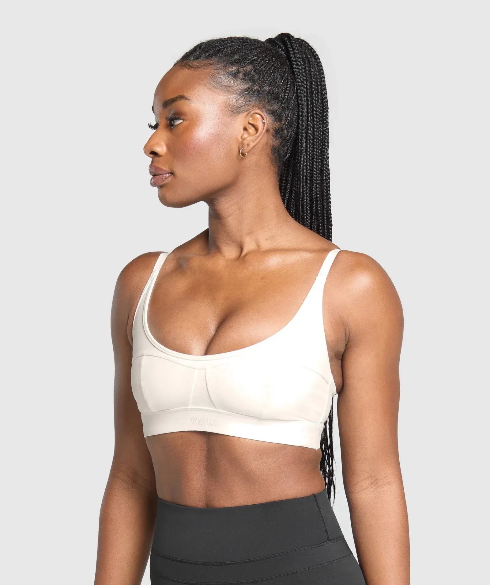 Gymshark Superset Sports Bra – Soft White