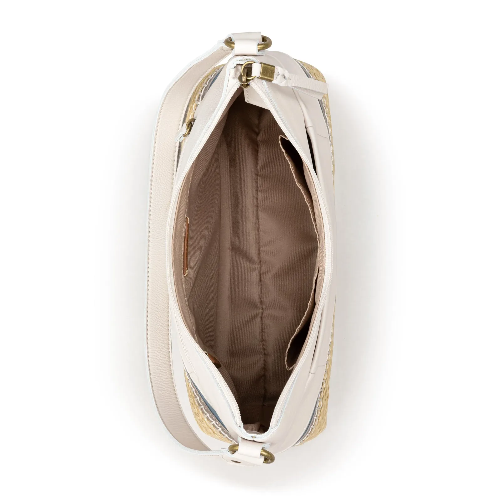 Melrose Shoulder Bag – Leather – Coastal Block Espadrille