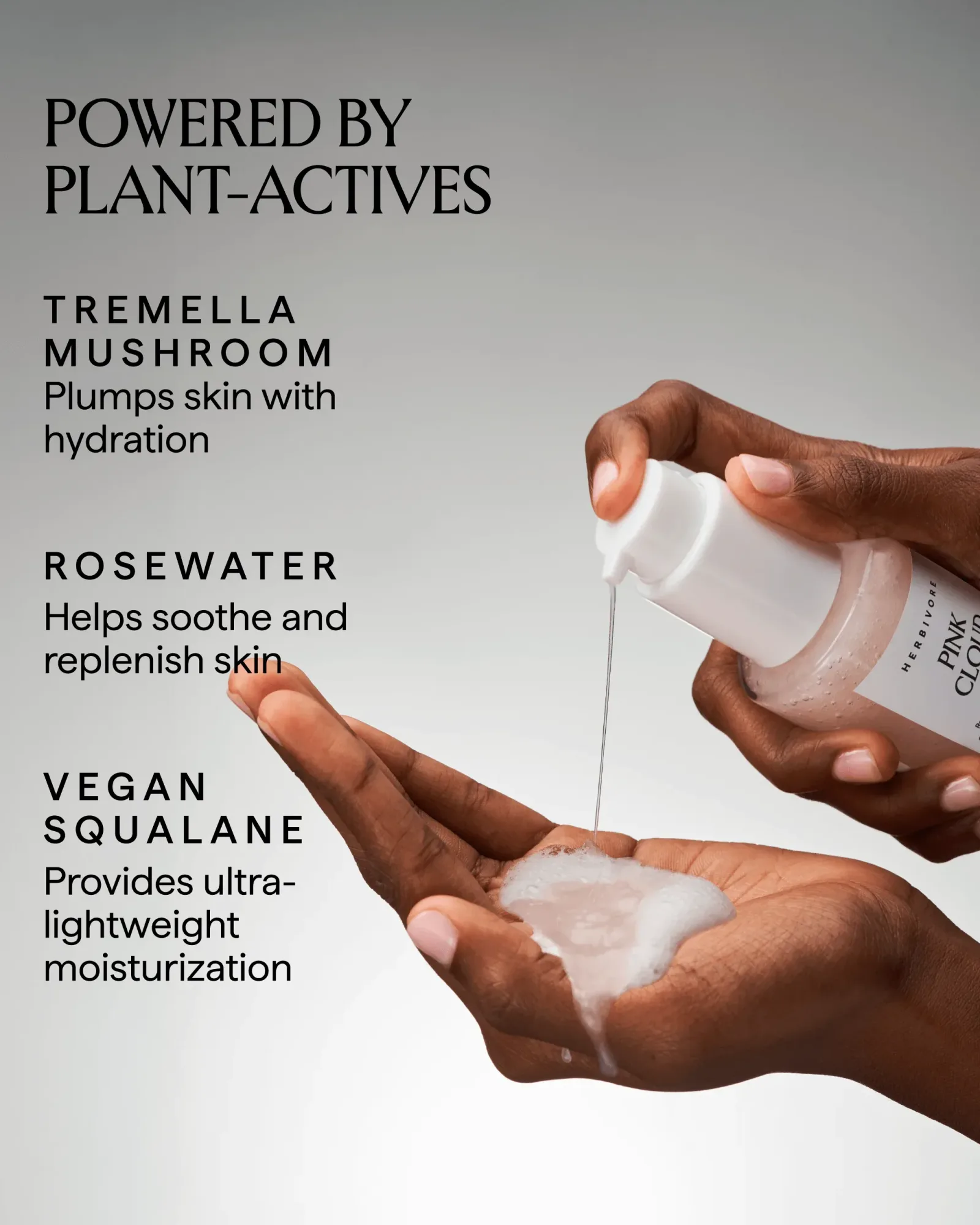PINK CLOUD Rosewater + Tremella Jelly Facial Cleanser