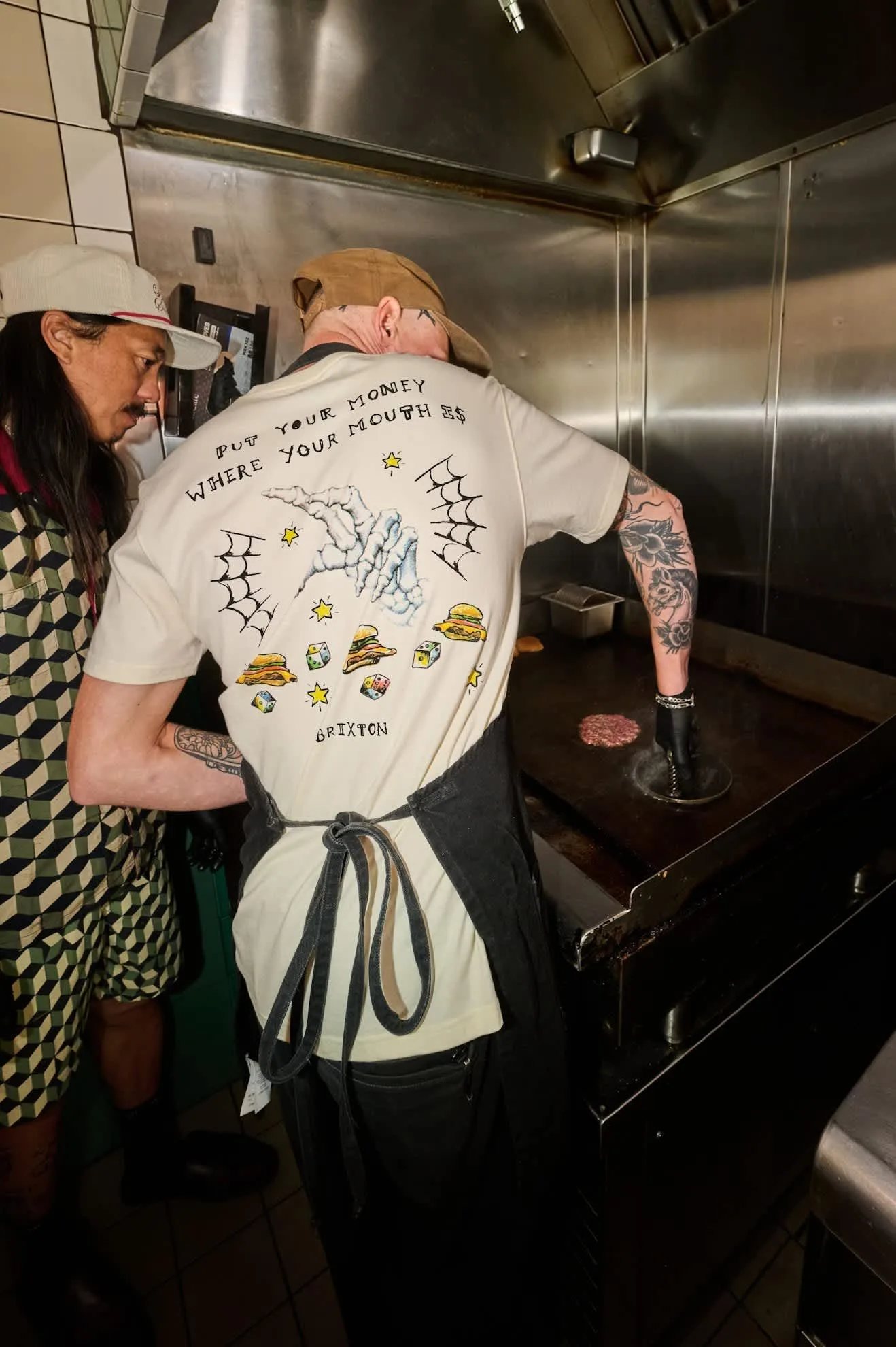 Burger She Wrote Standard T-Shirt – Natural