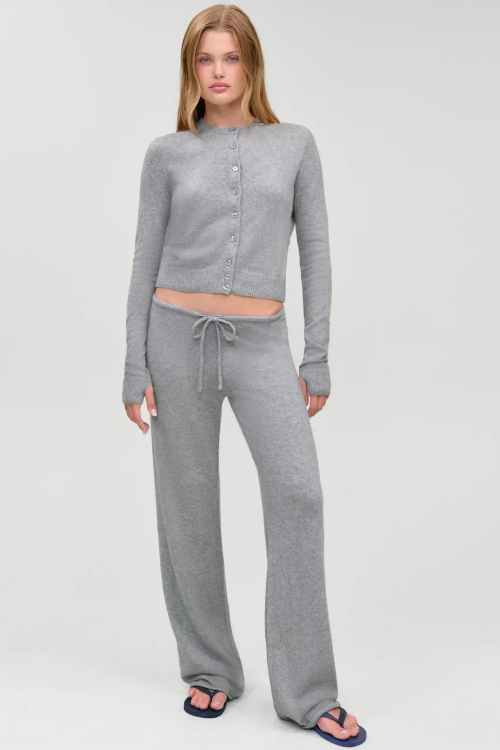 Jude Cashmere Lounge Pant – Fog