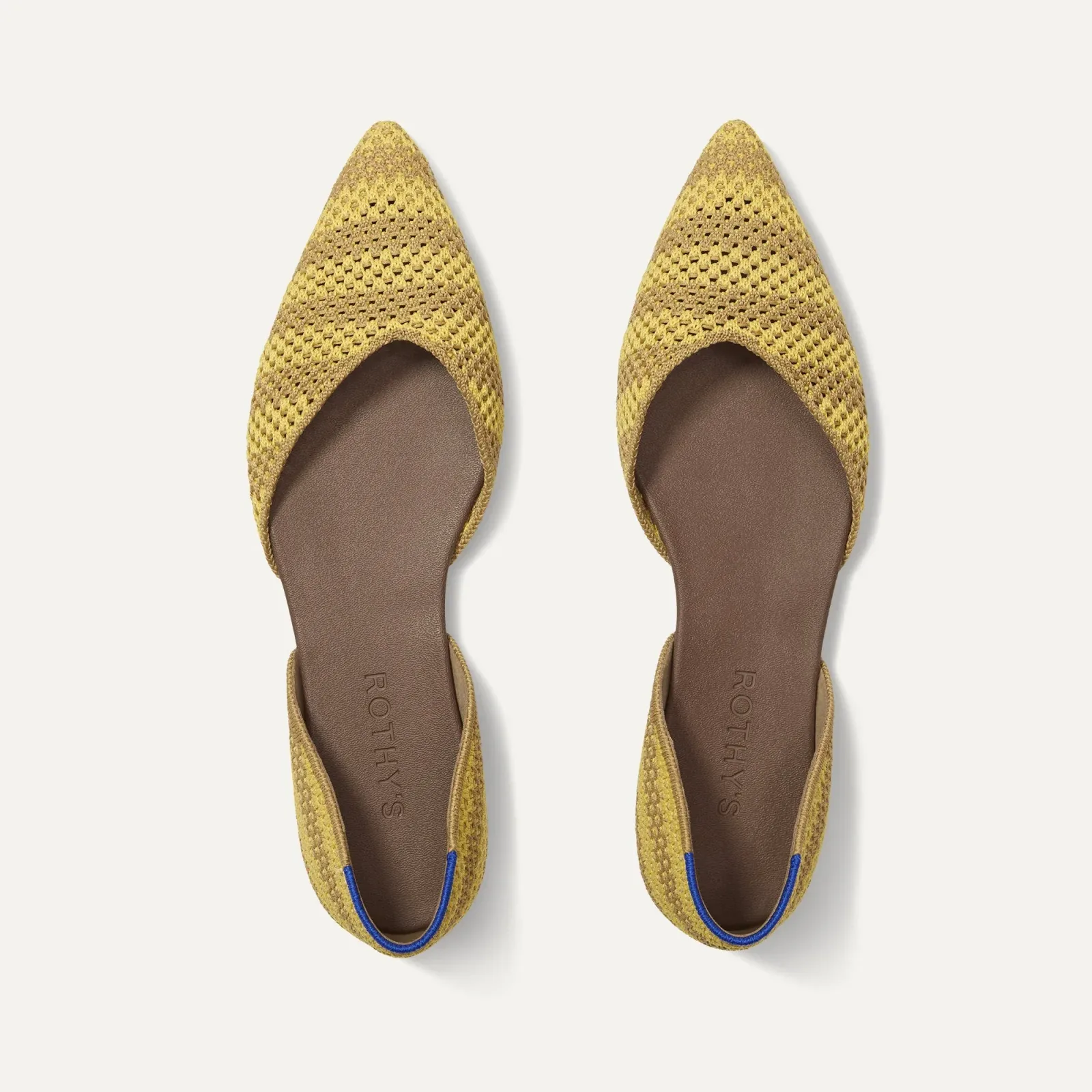 The D'Orsay Point – Daffodil Stripe