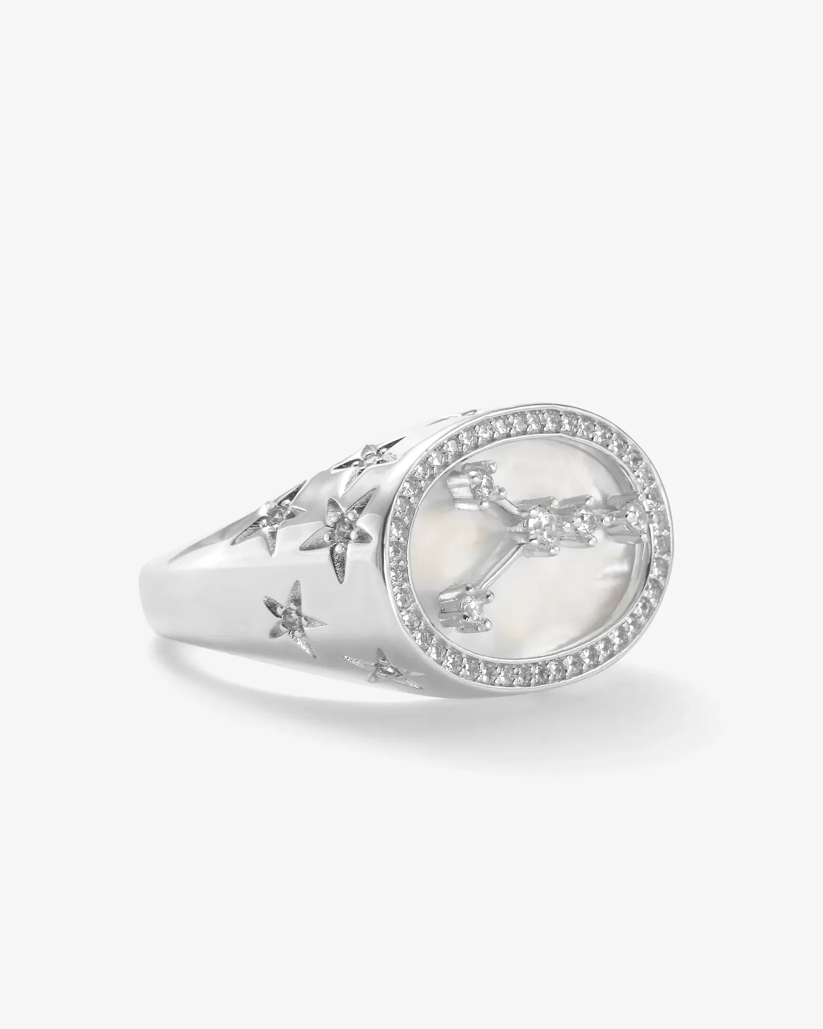 Zodiac Constellation Ring – Silver