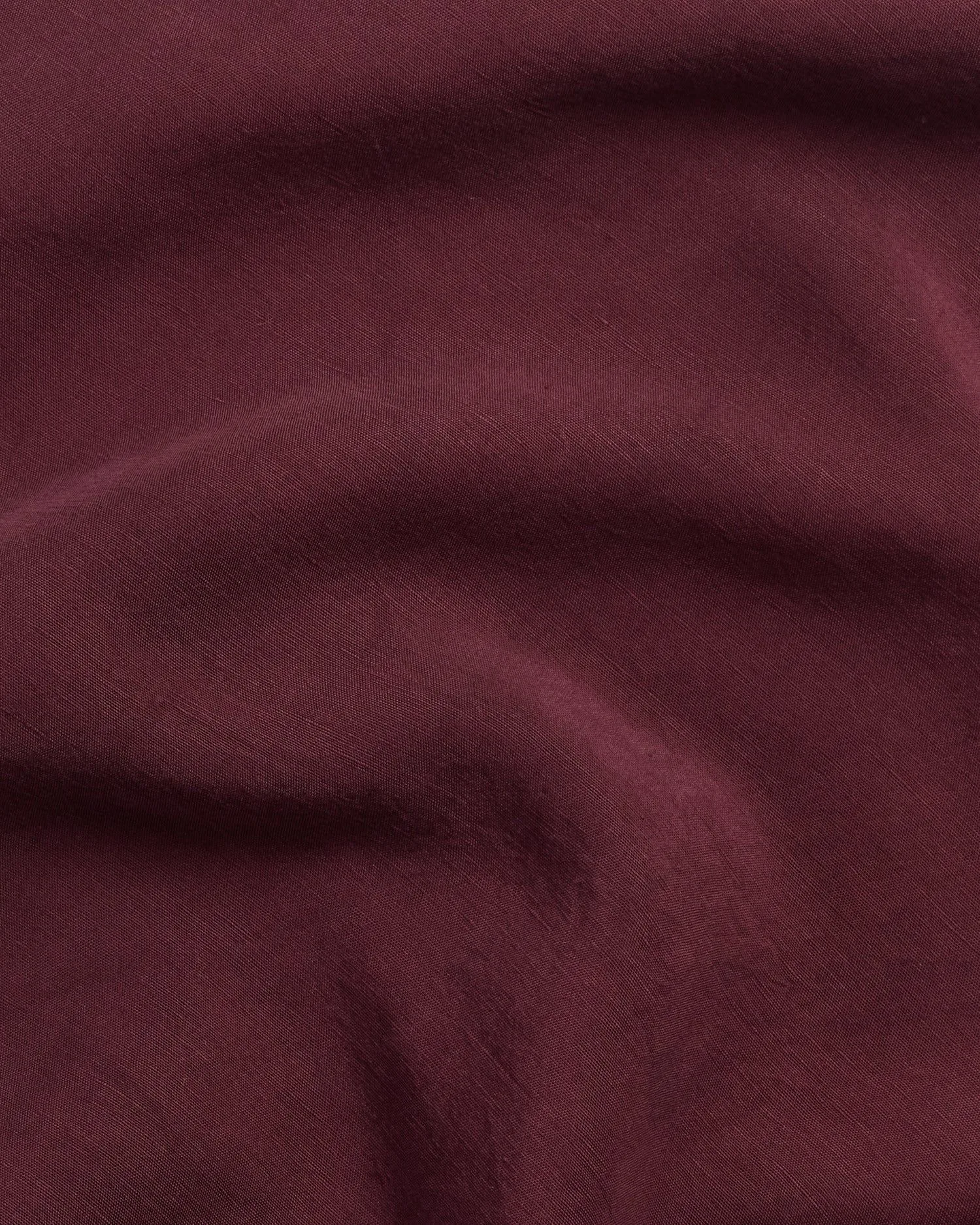 Linen Tencel Fitted Sheet (Garnet)