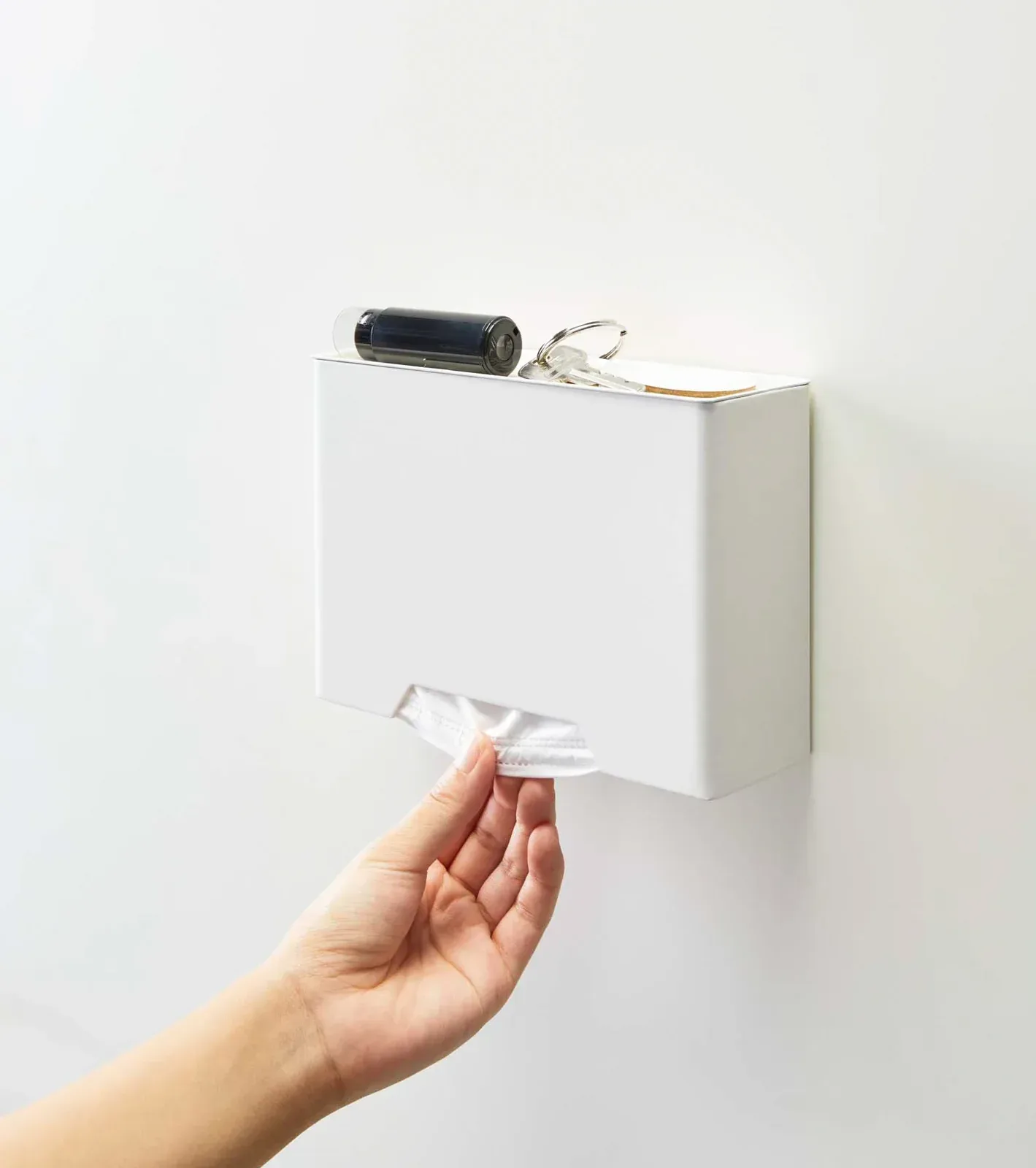 Magnetic Face Mask Dispenser – Steel