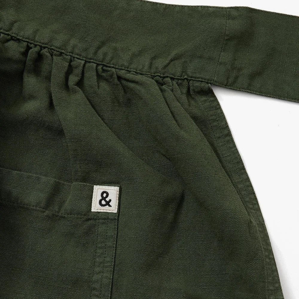 Broccolini Half Pinafore Apron