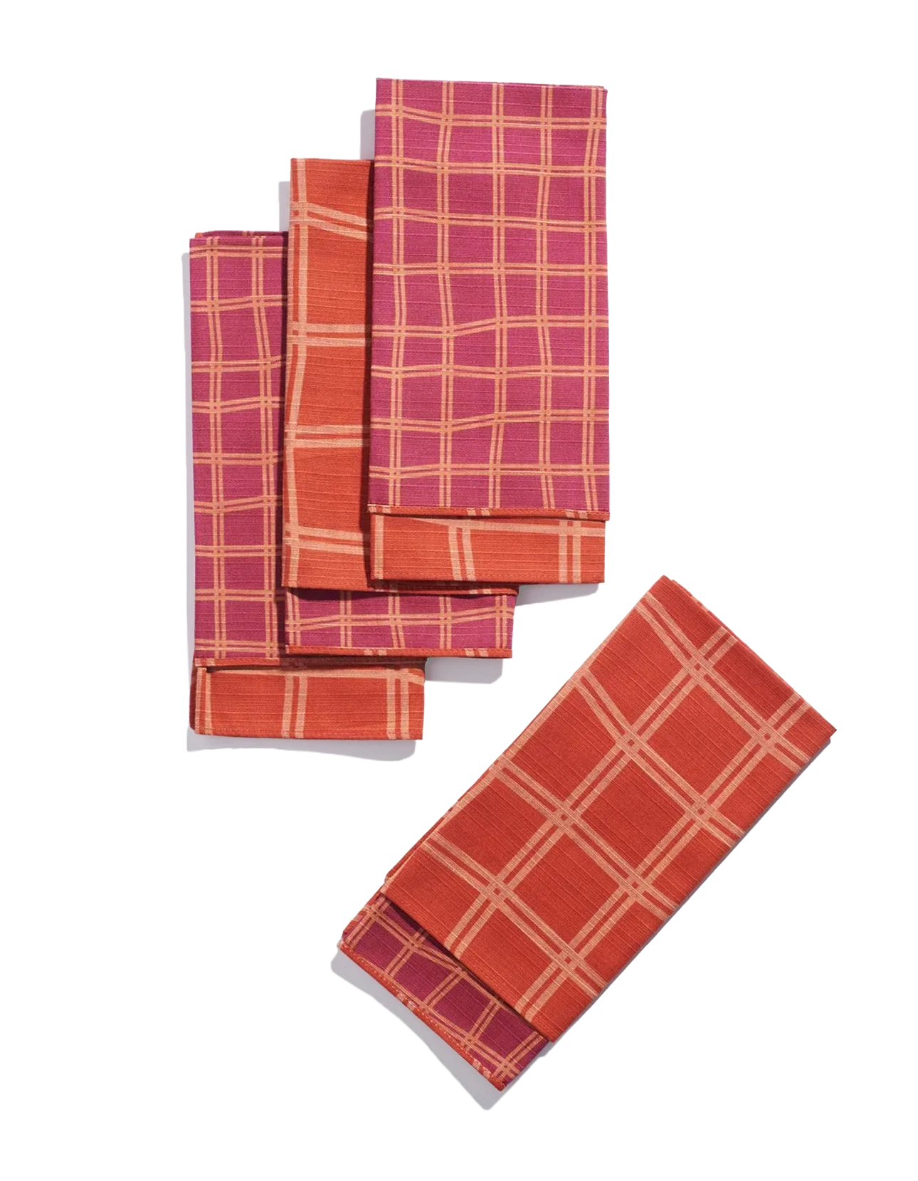 Dinner Napkins Double Sided Grid – High Season