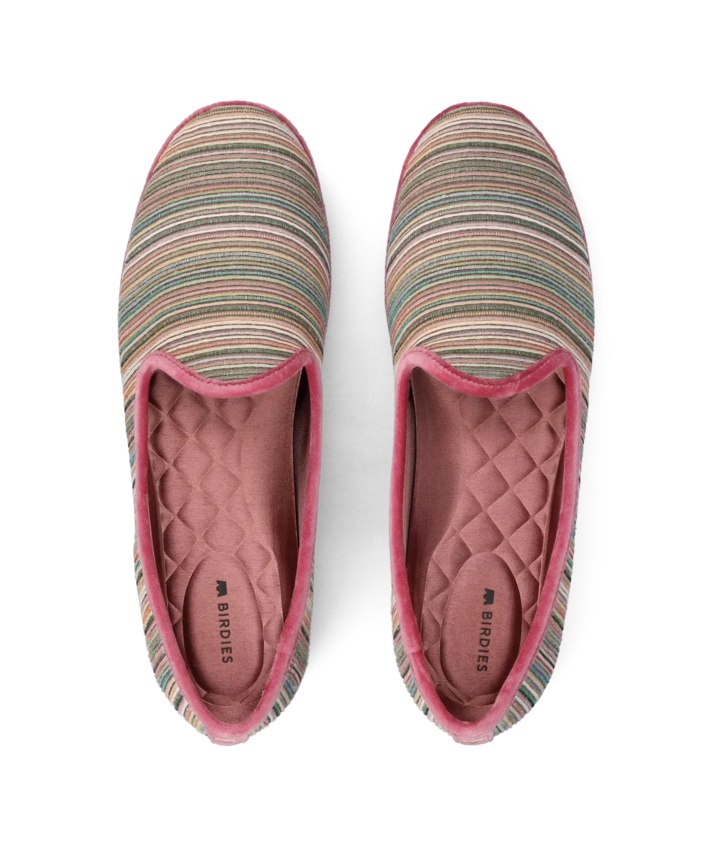The Heron – Rose Multi Stripe Grosgrain