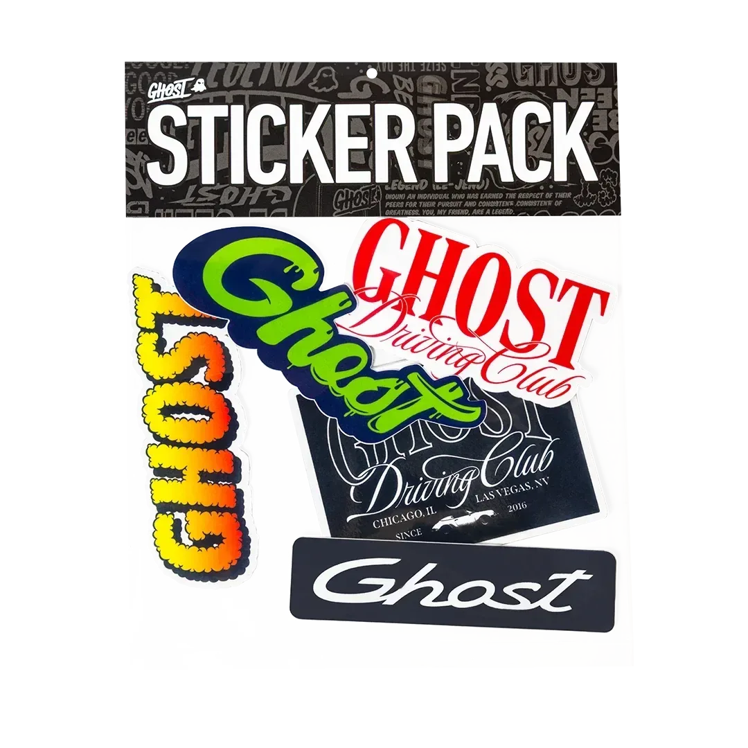 GHOST® Sticker Pack – Driving Club