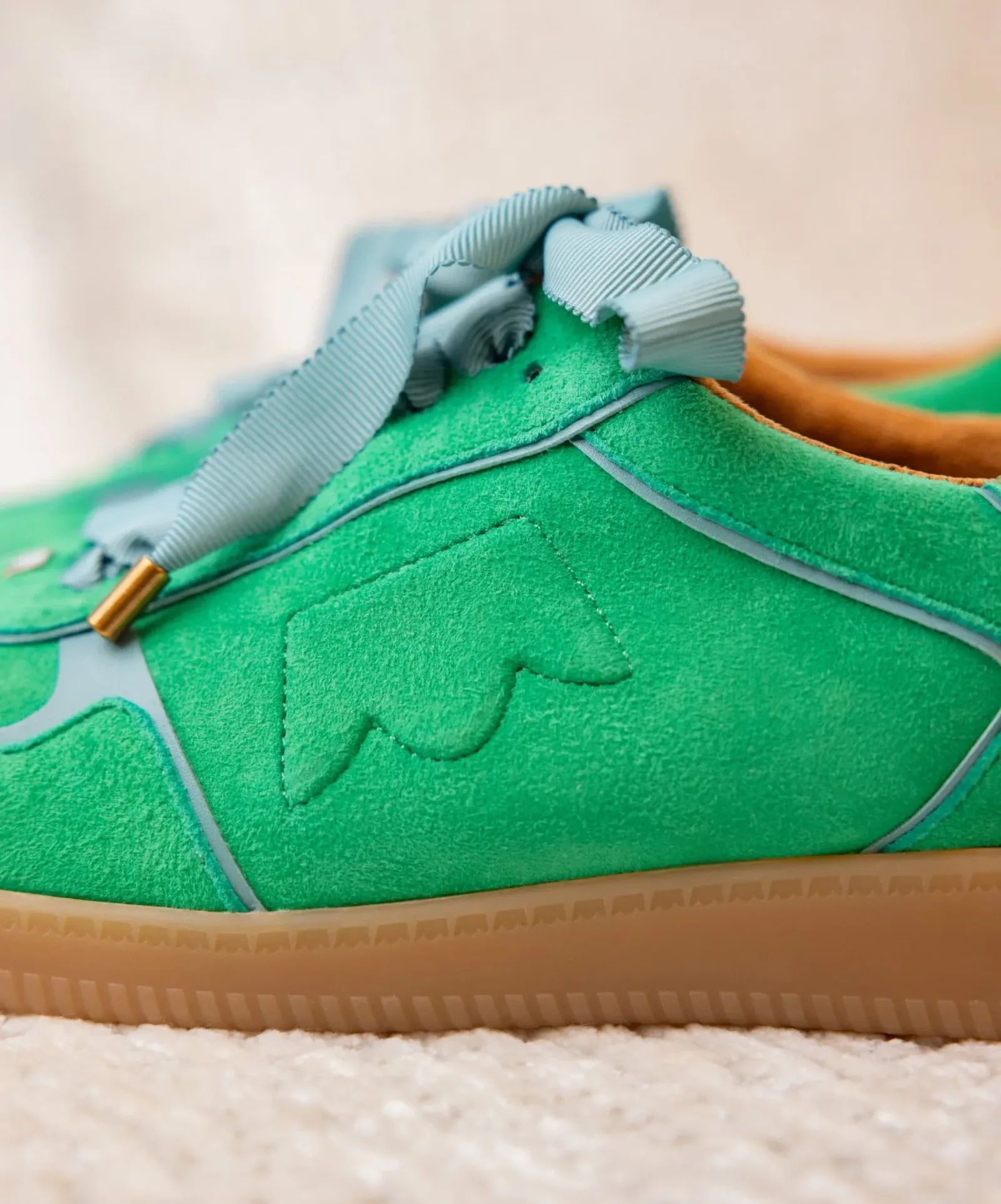 The Jay Sneaker – Kelly Green Suede