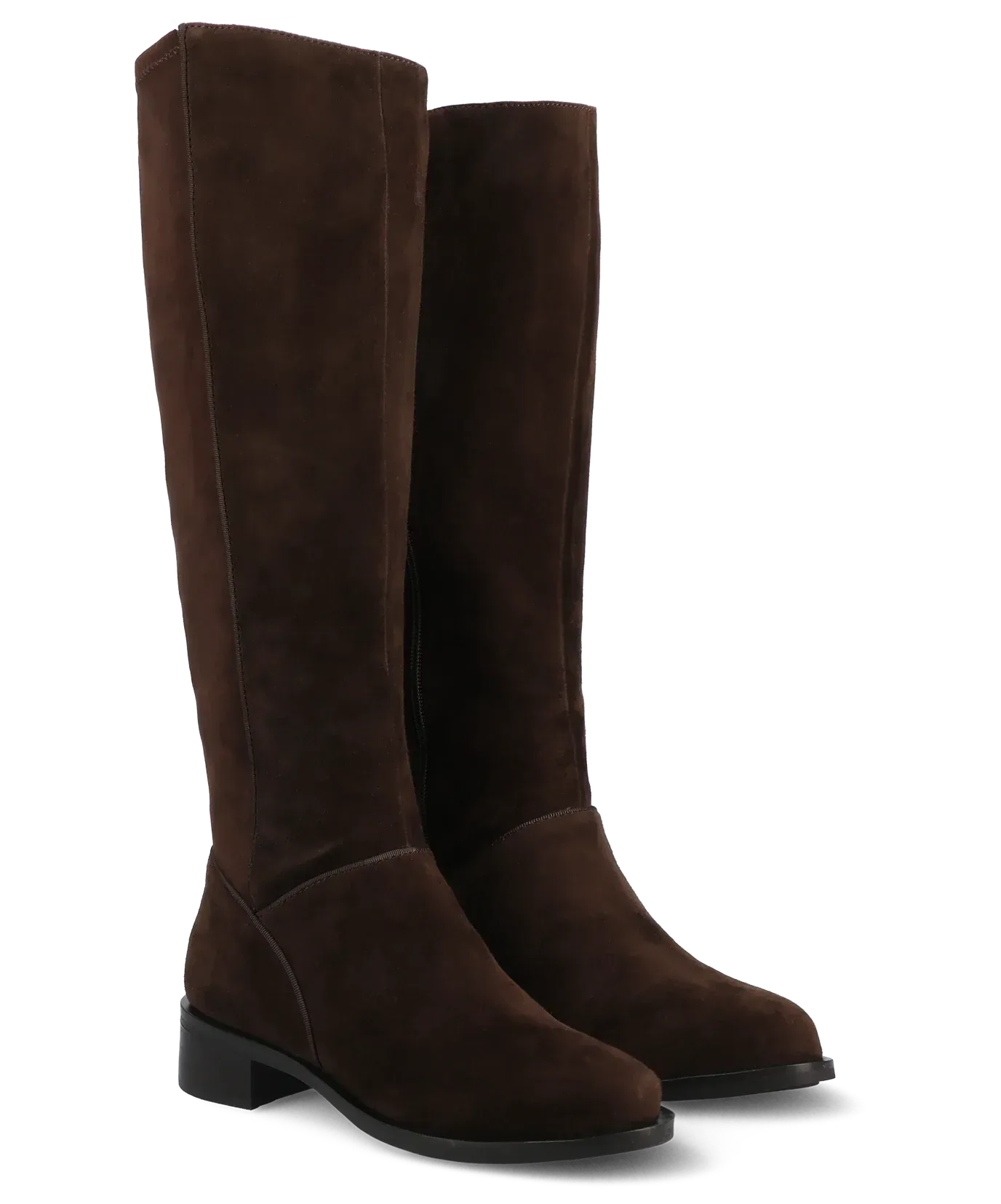 The Starling Tall Boot – Chocolate Suede