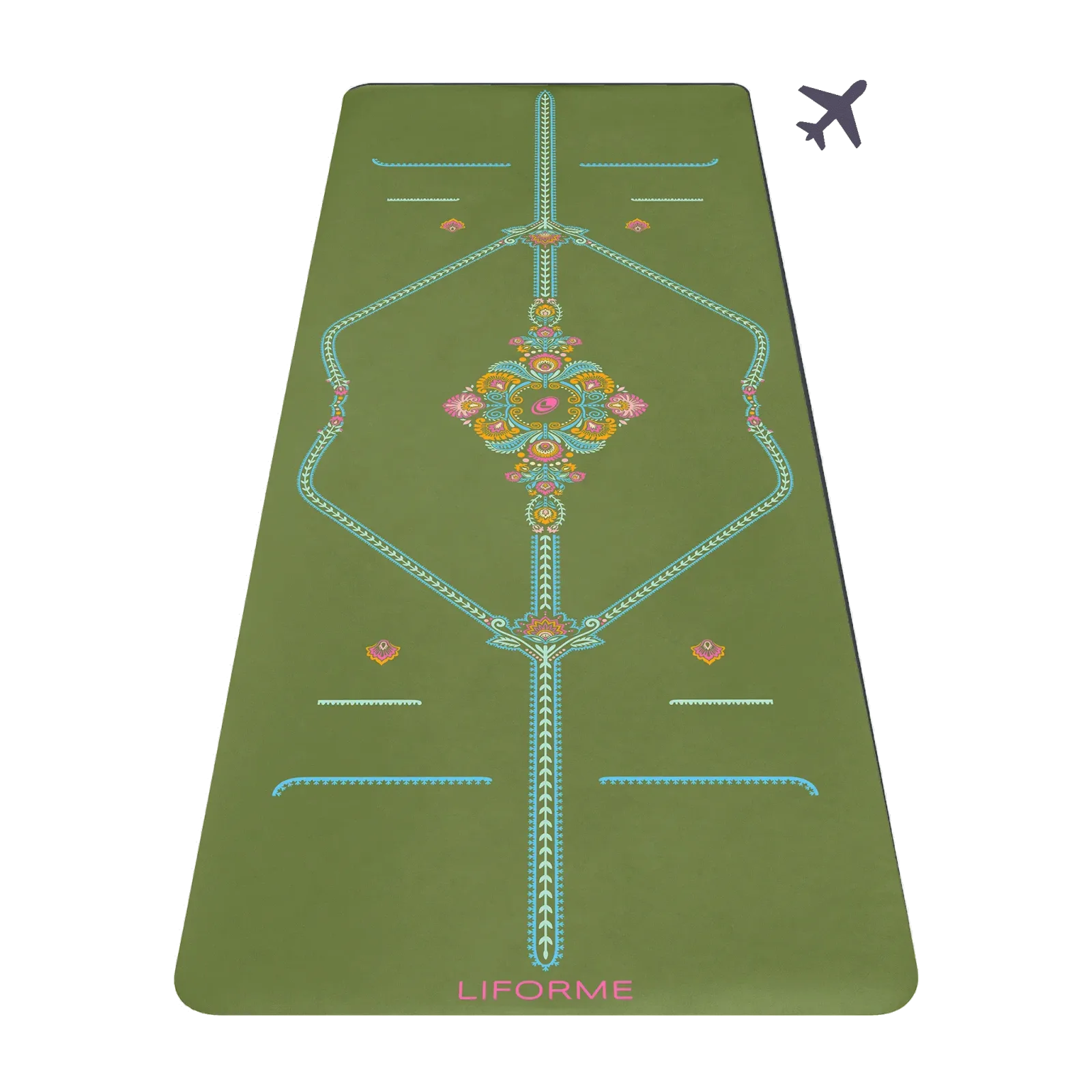 Liforme Mindful Garden Travel Yoga Mat
