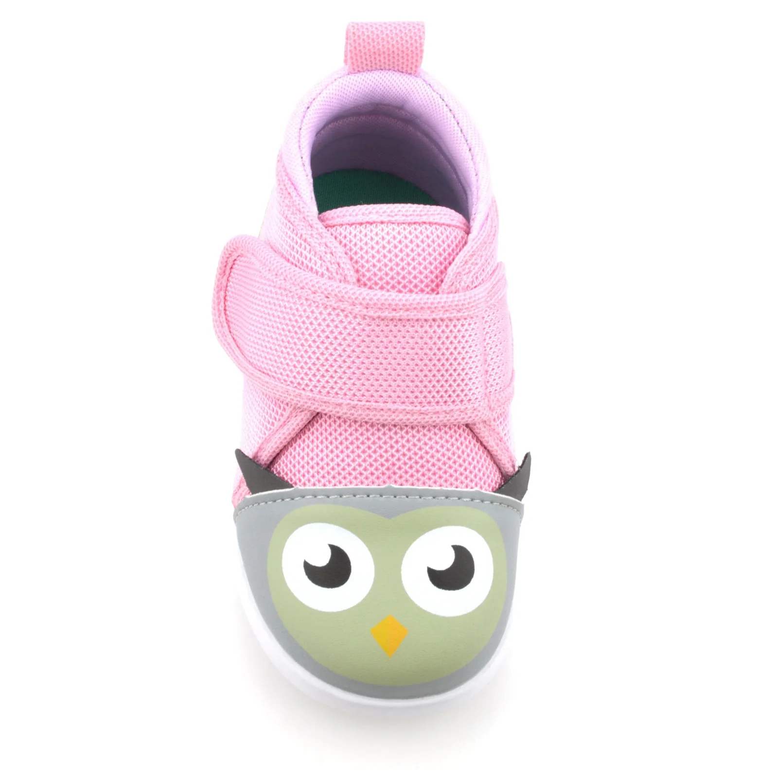 Owl Squeaky Single Shoe for Girls and Boys V2 – Pink – (One Shoe Only)