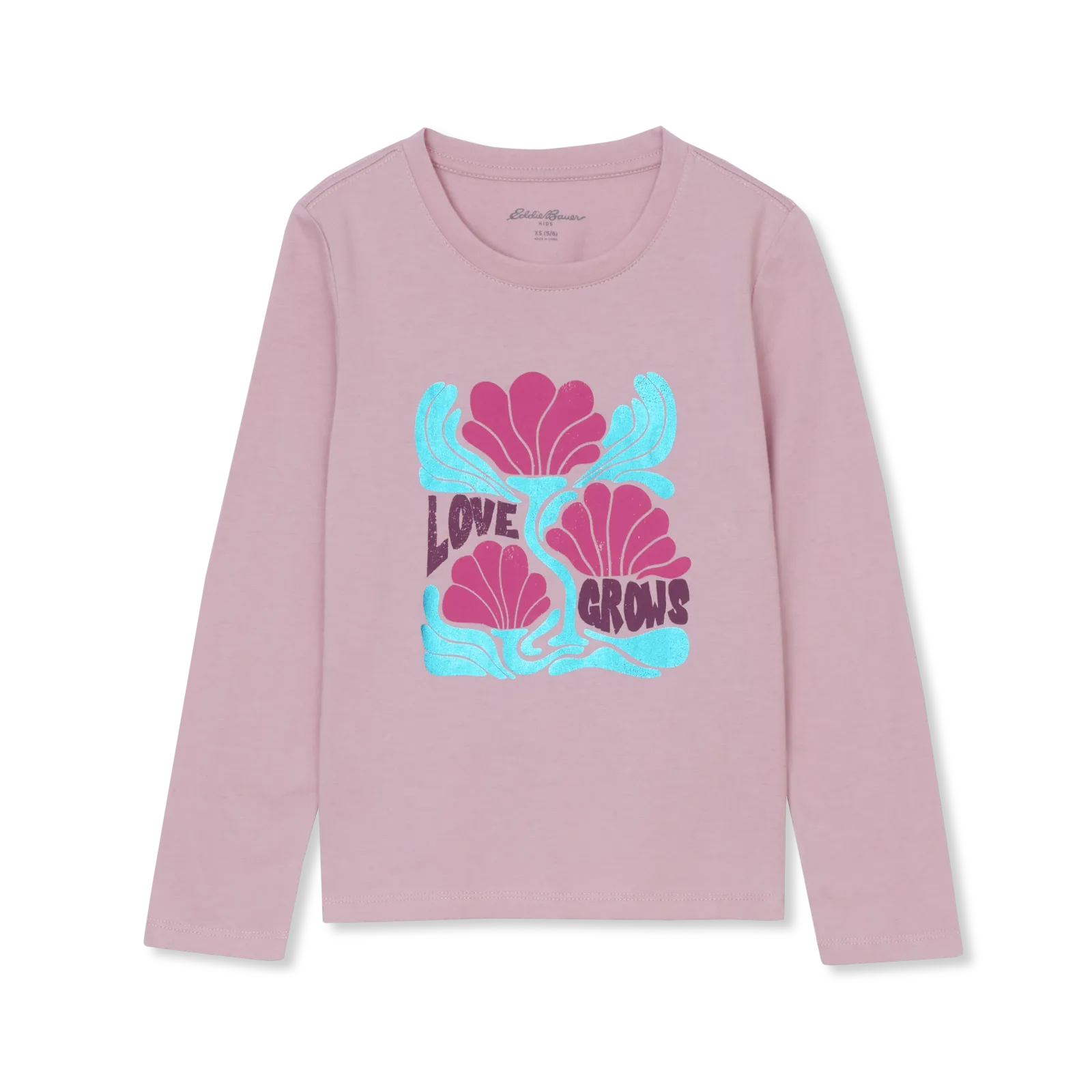 Girls' Long-Sleeve Graphic Tee