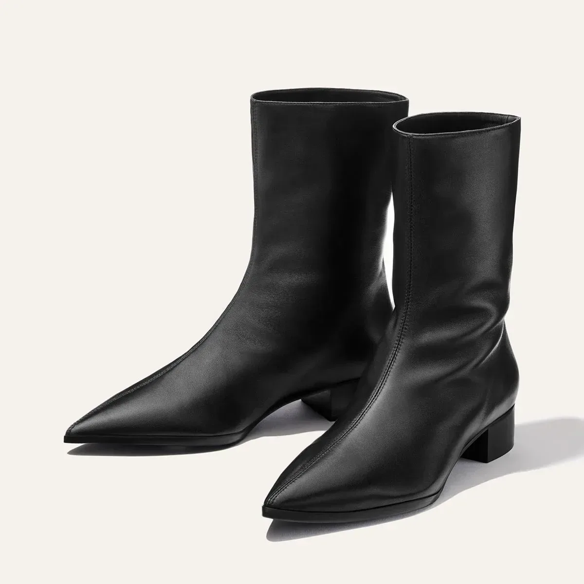 The Hayes Boot – Black Nappa