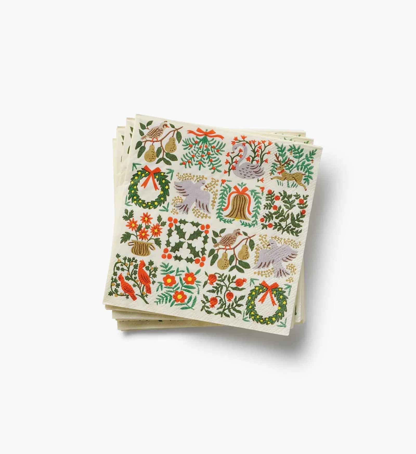 Paper Cocktail Napkins – Christmastide