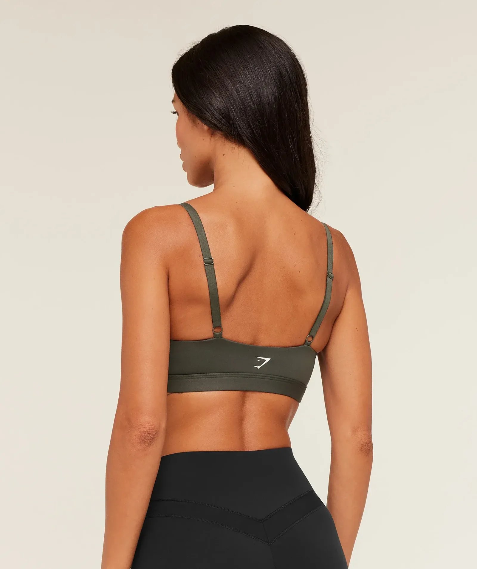 Gymshark Balcony Peekaboo Sports Bra – Strength Green