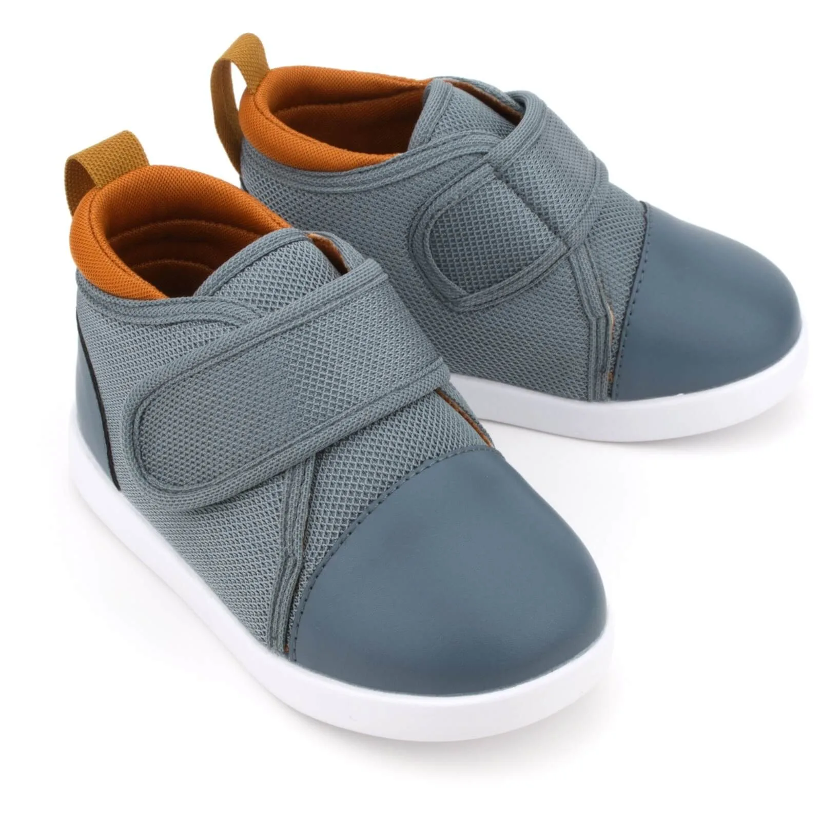 Agent Slate Squeaky Toddler Shoes for Boys and Girls V2 – Gray