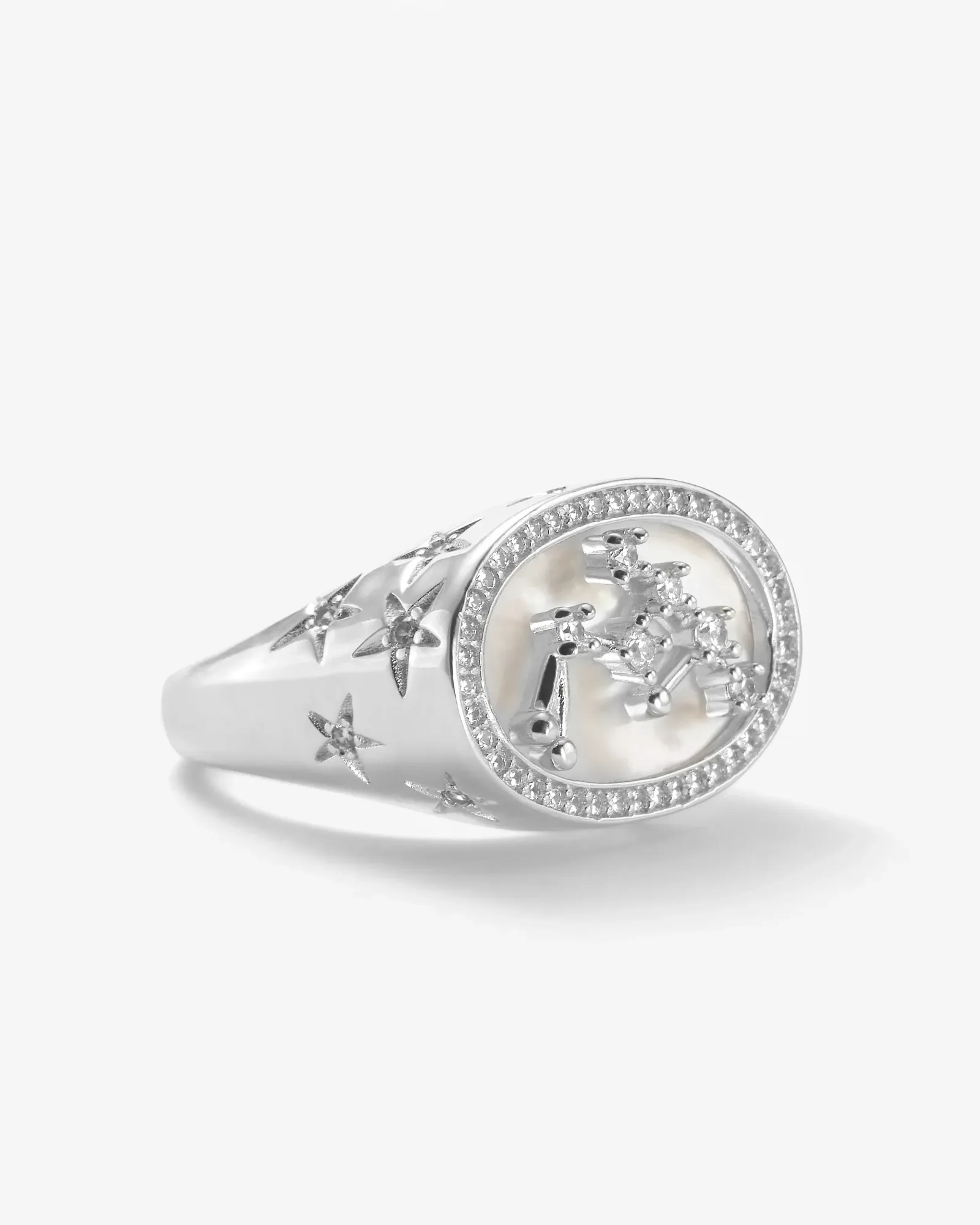 Zodiac Constellation Ring – Silver