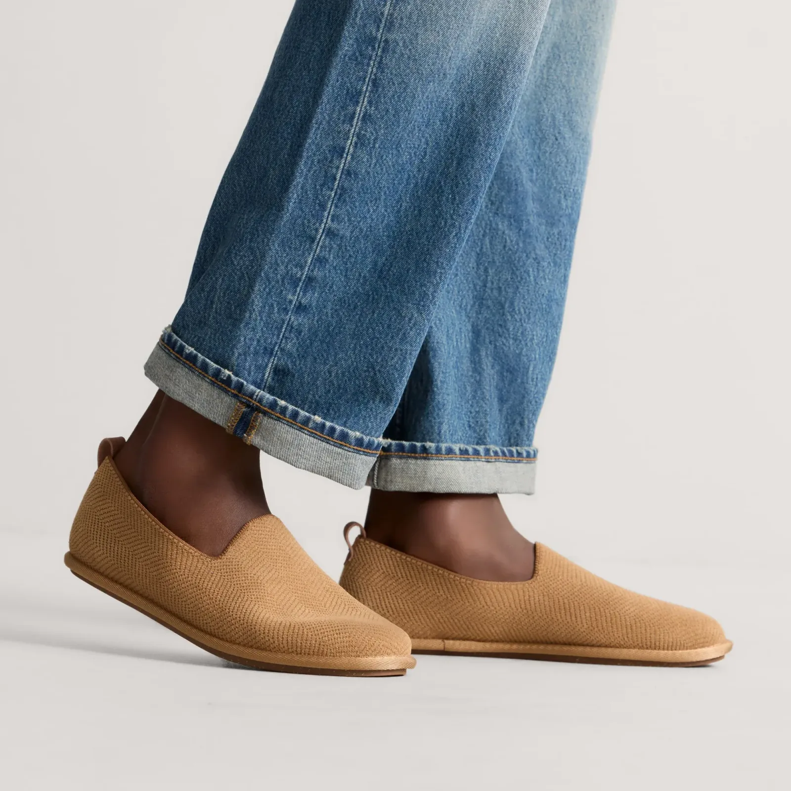 The Men's Cruiser Loafer – ReVelvet™ Pecan Herringbone