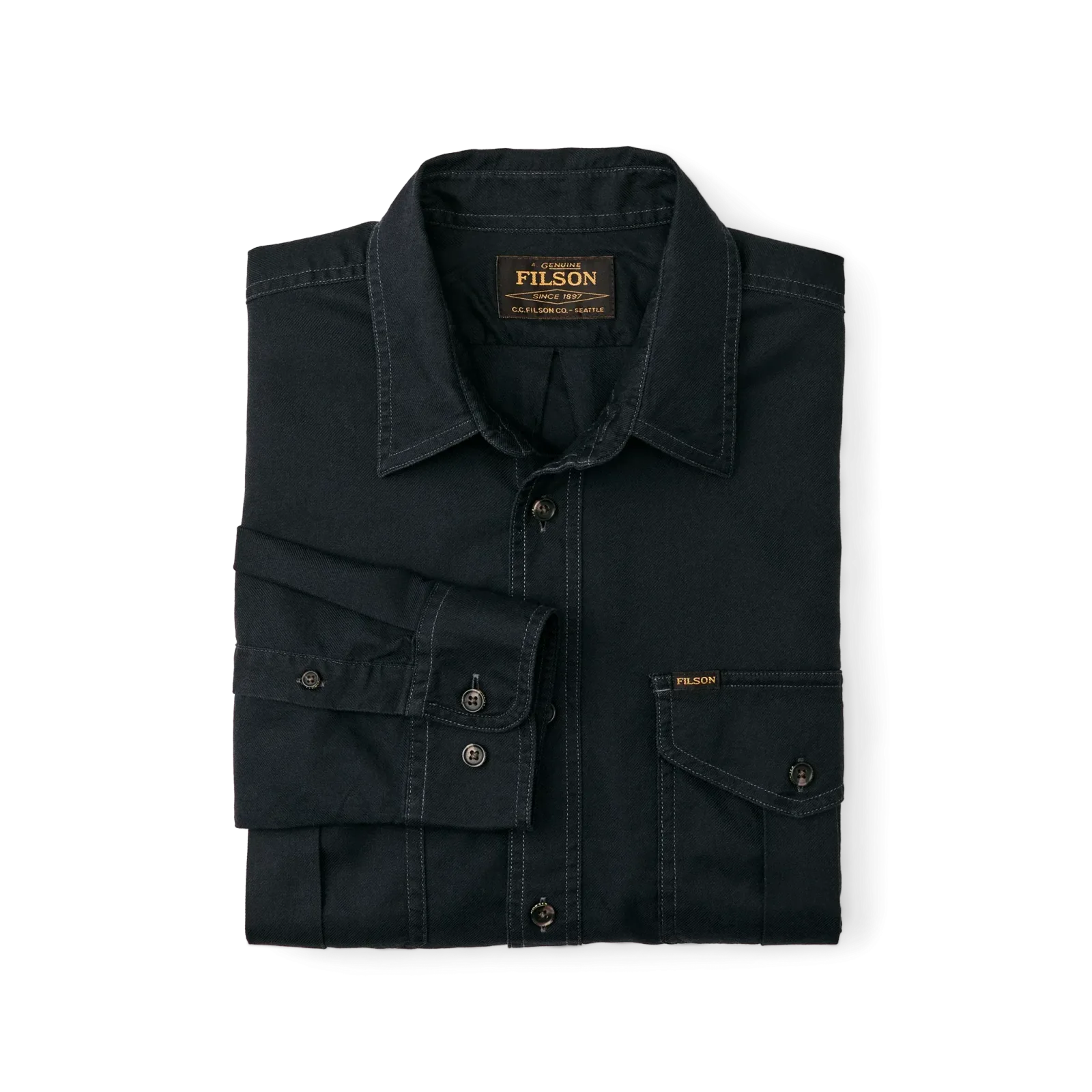 Lightweight Alaskan Guide Shirt – Midnight Navy