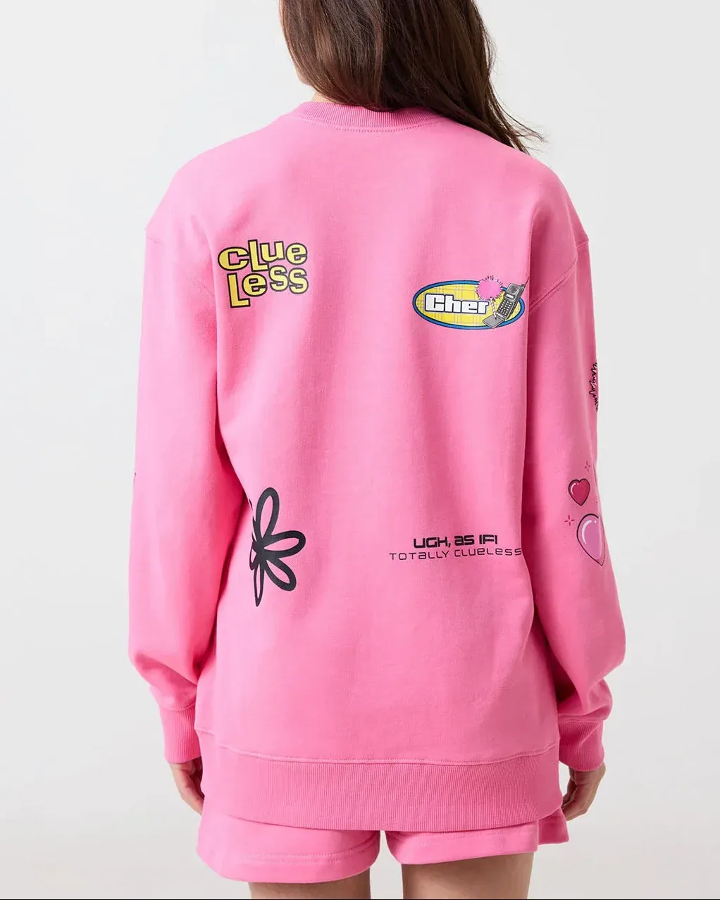 Clueless Collage Crewneck