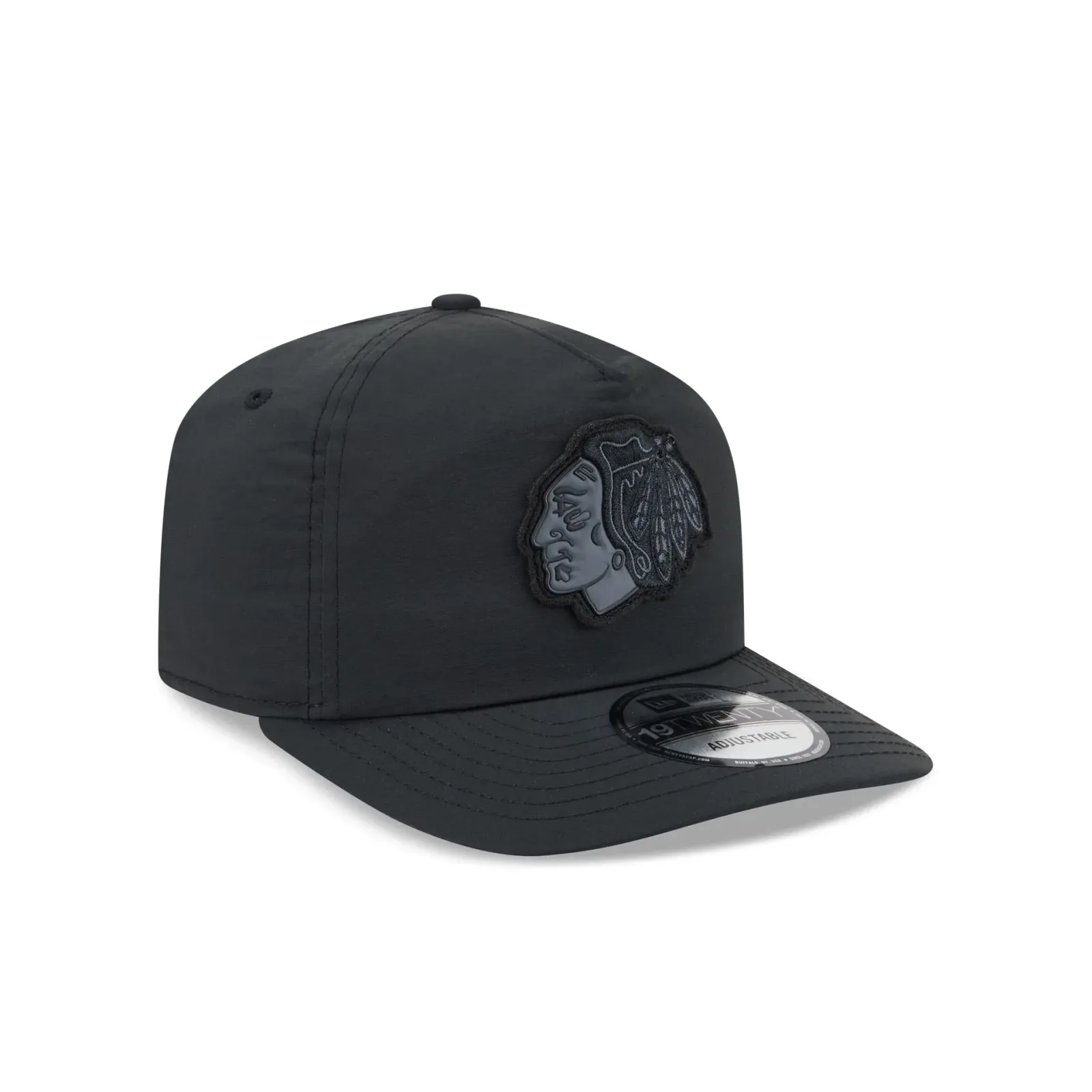 Alpha Industries x Chicago Blackhawks Black 19TWENTY Adjustable Hat