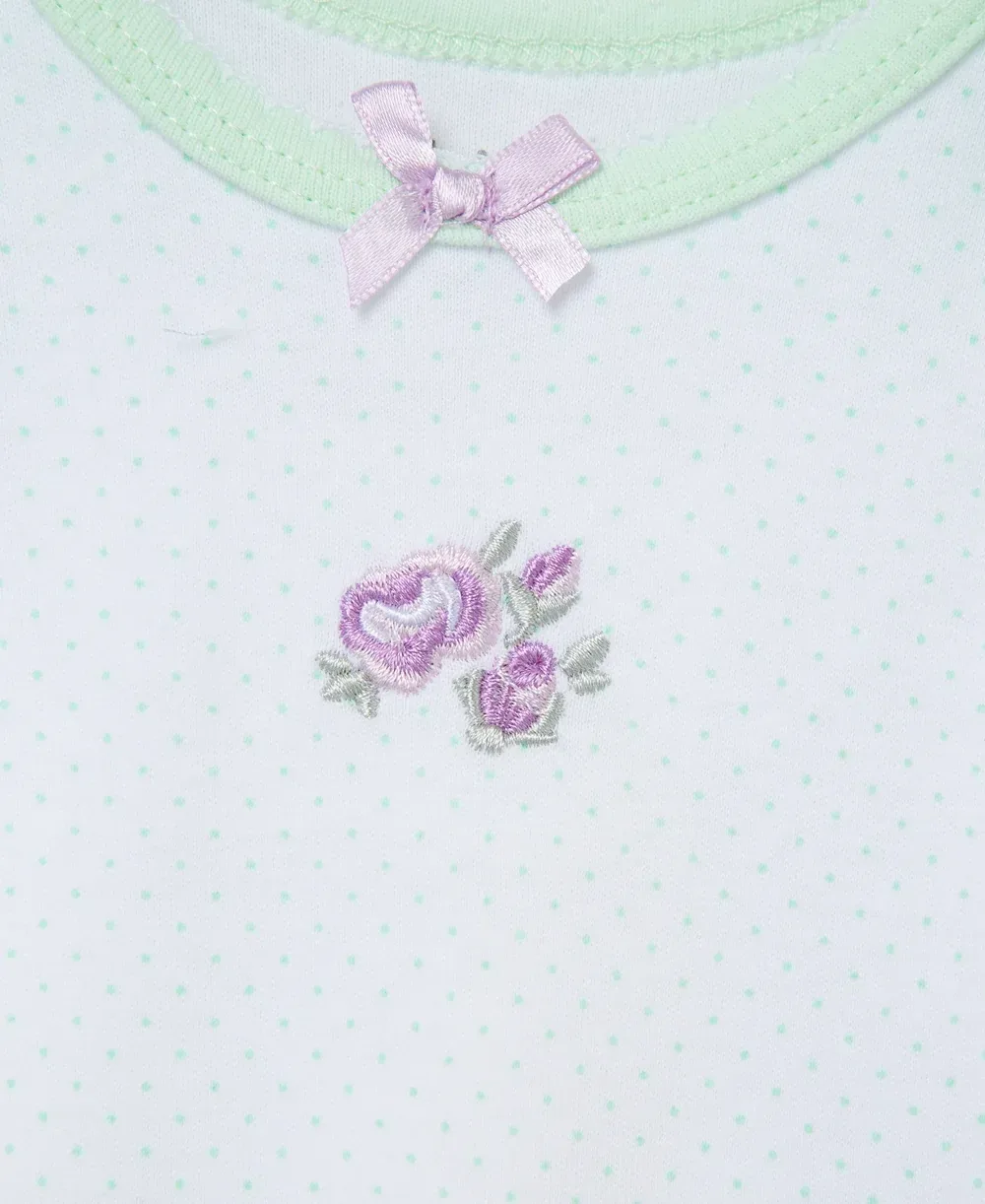 Petite Rose Sleeper Gown And Hat