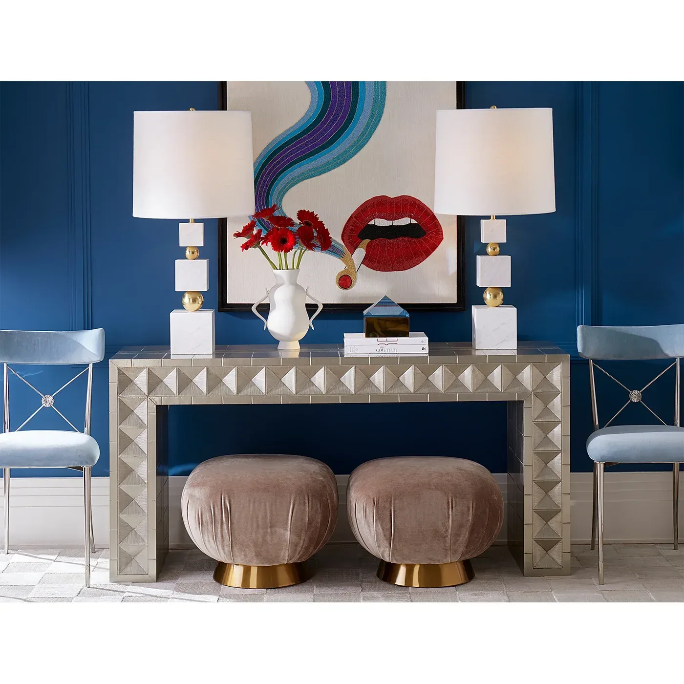 Talitha 60.25" Waterfall Console