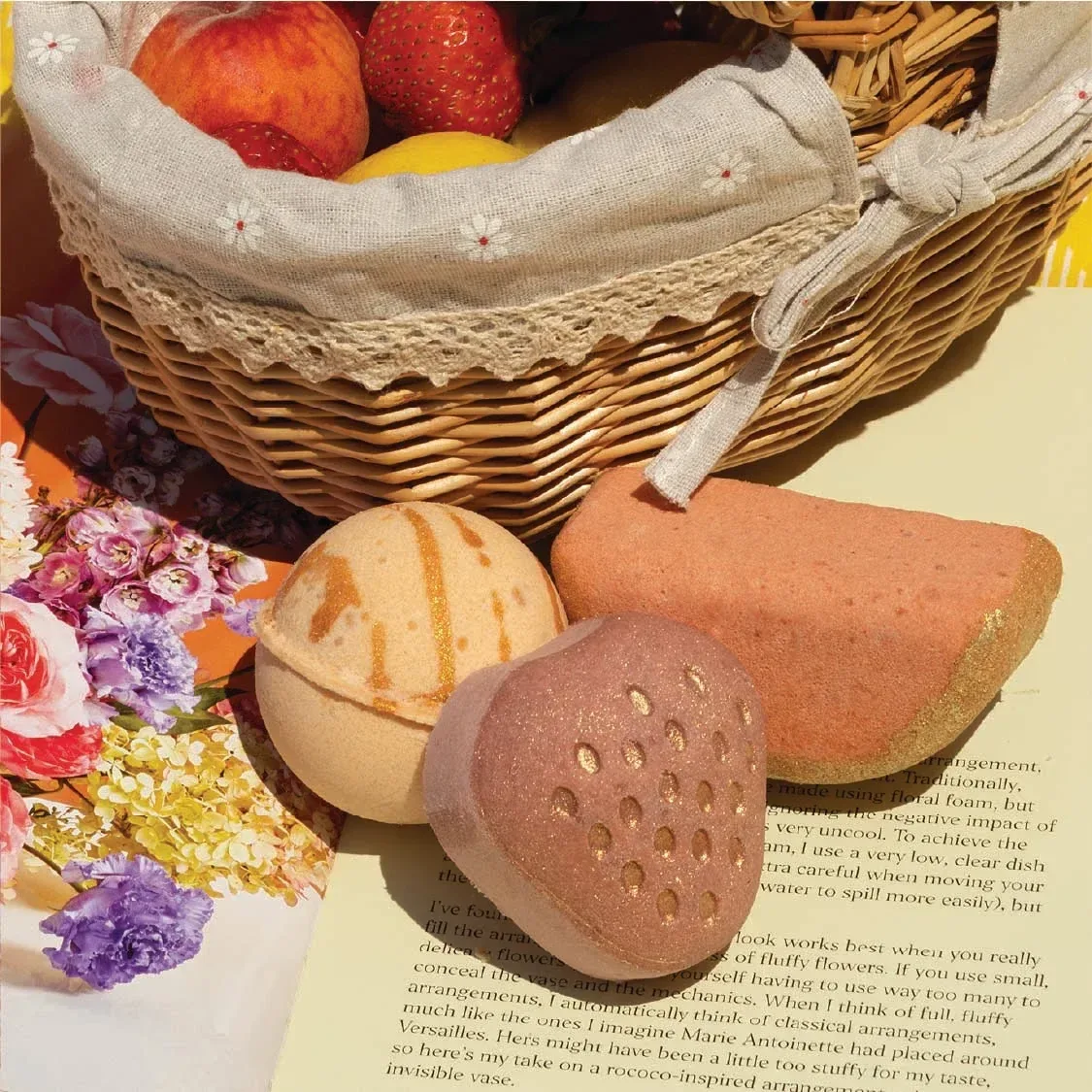 Strawberry & Basil Bath Bomb