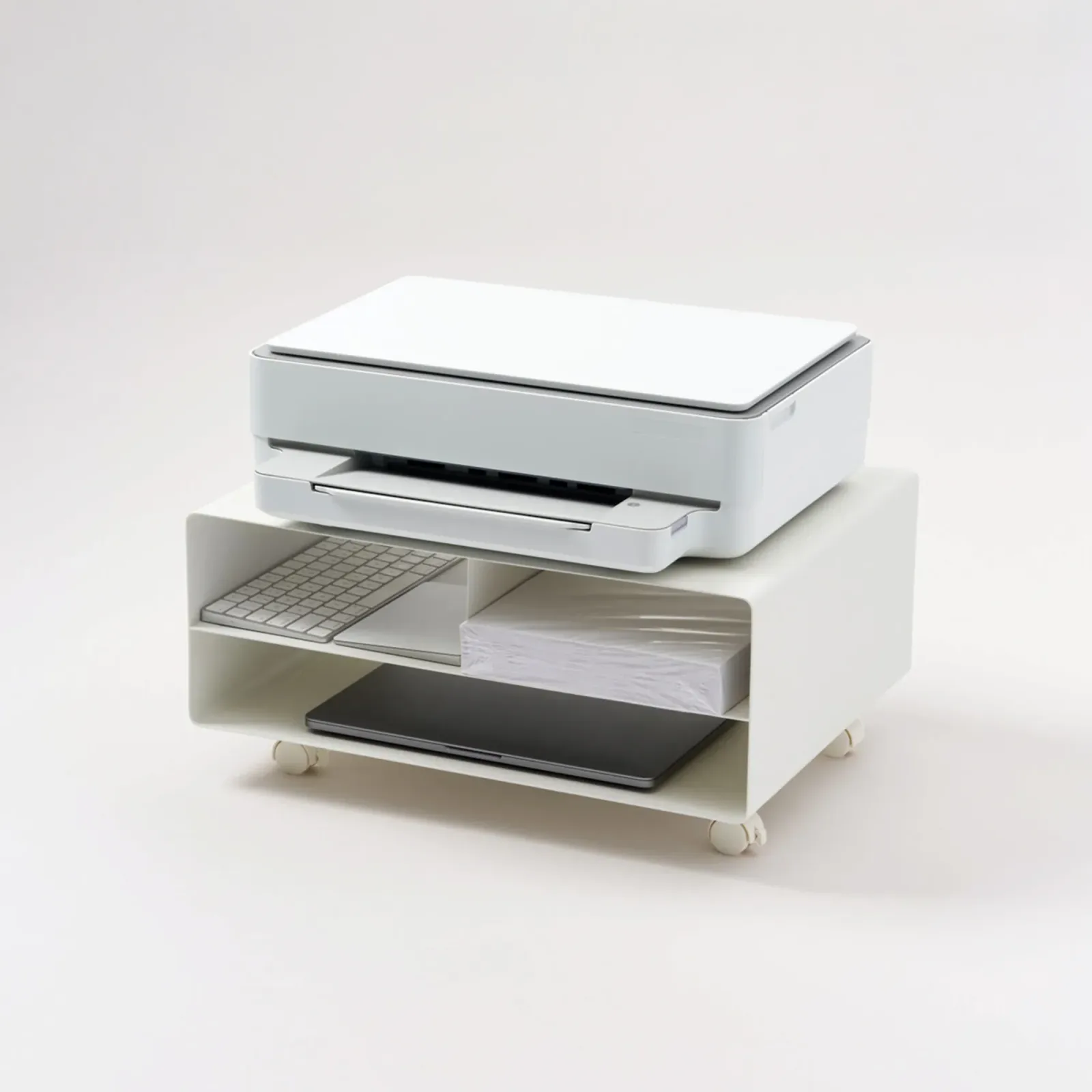Rolling Printer Stand – Steel