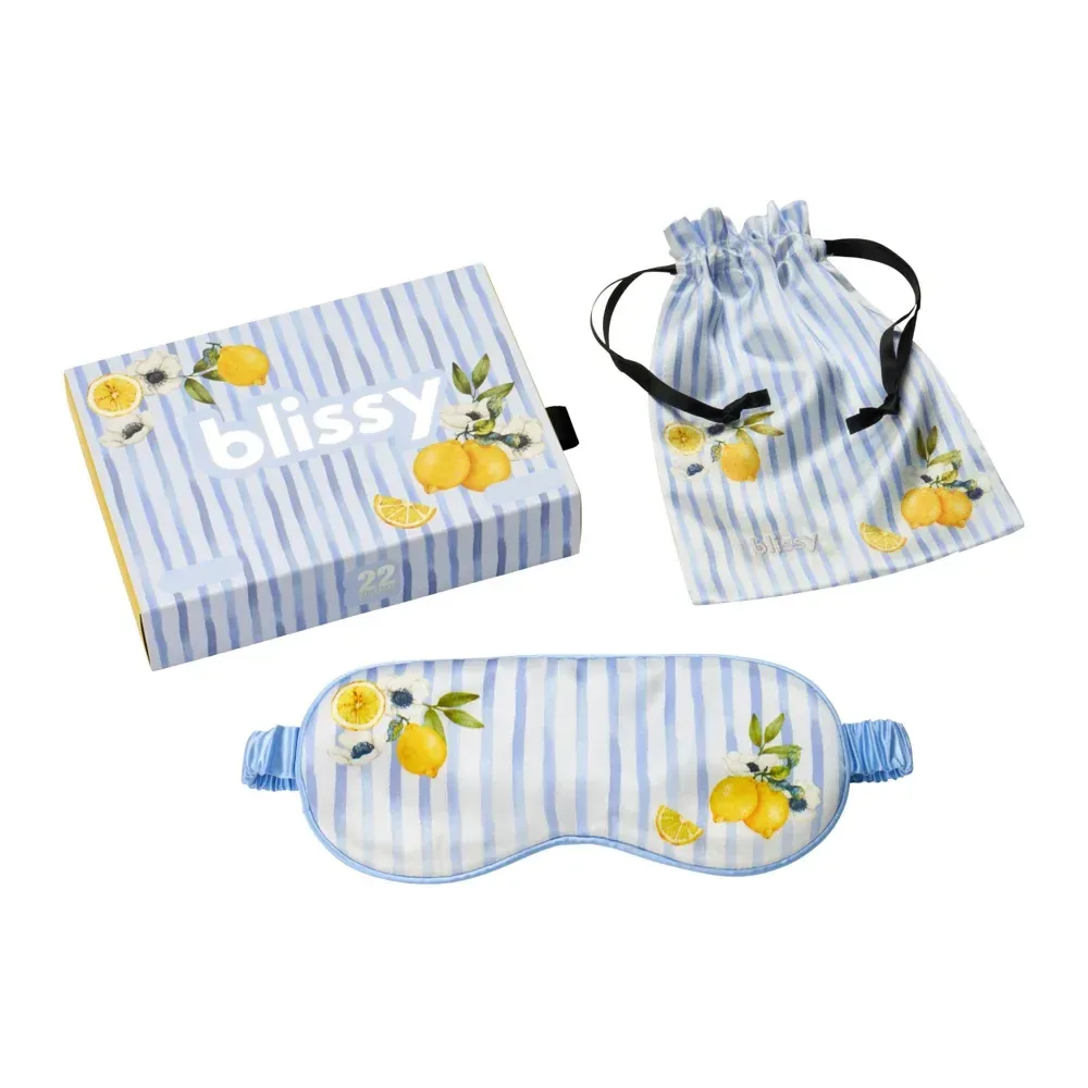Sleep Mask – Lemon Bloom