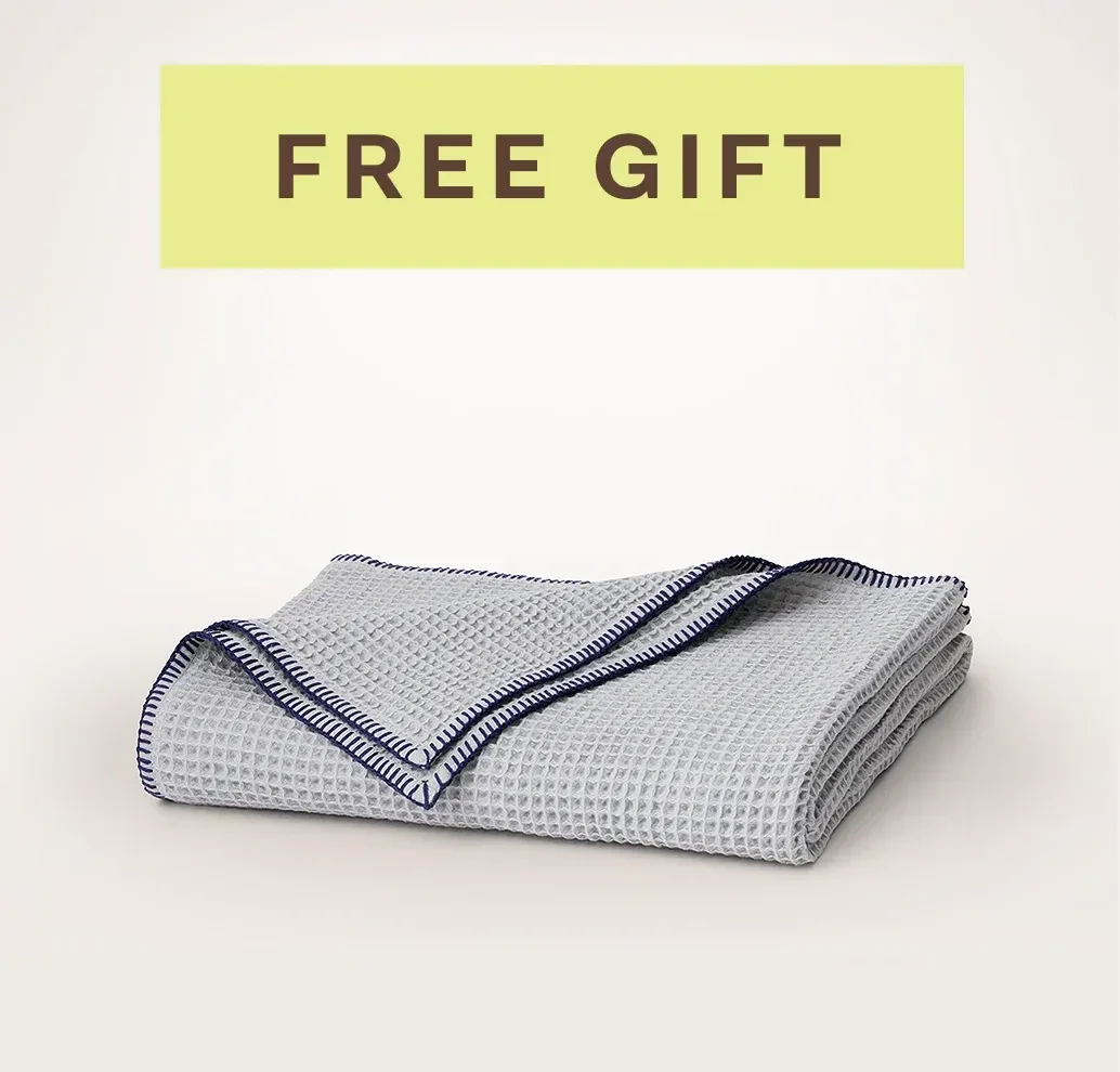 FREE Waffle Whipstitch Throw or Aran Knit Throw – Waffle Whipstitch Throw Blanket – Shore/Coastal Navy